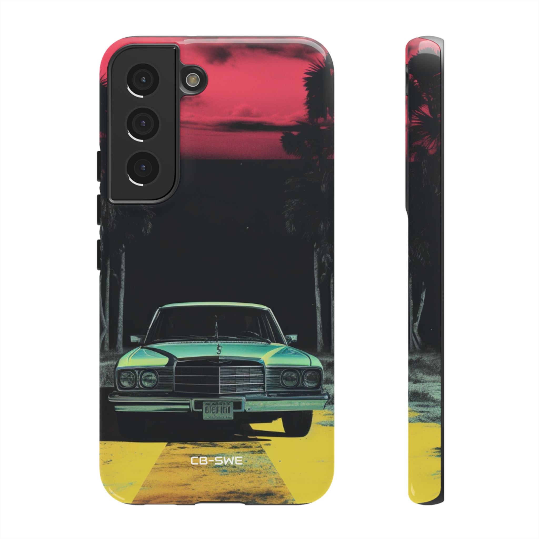 Retro Futuristic Nightscape - Samsung Case