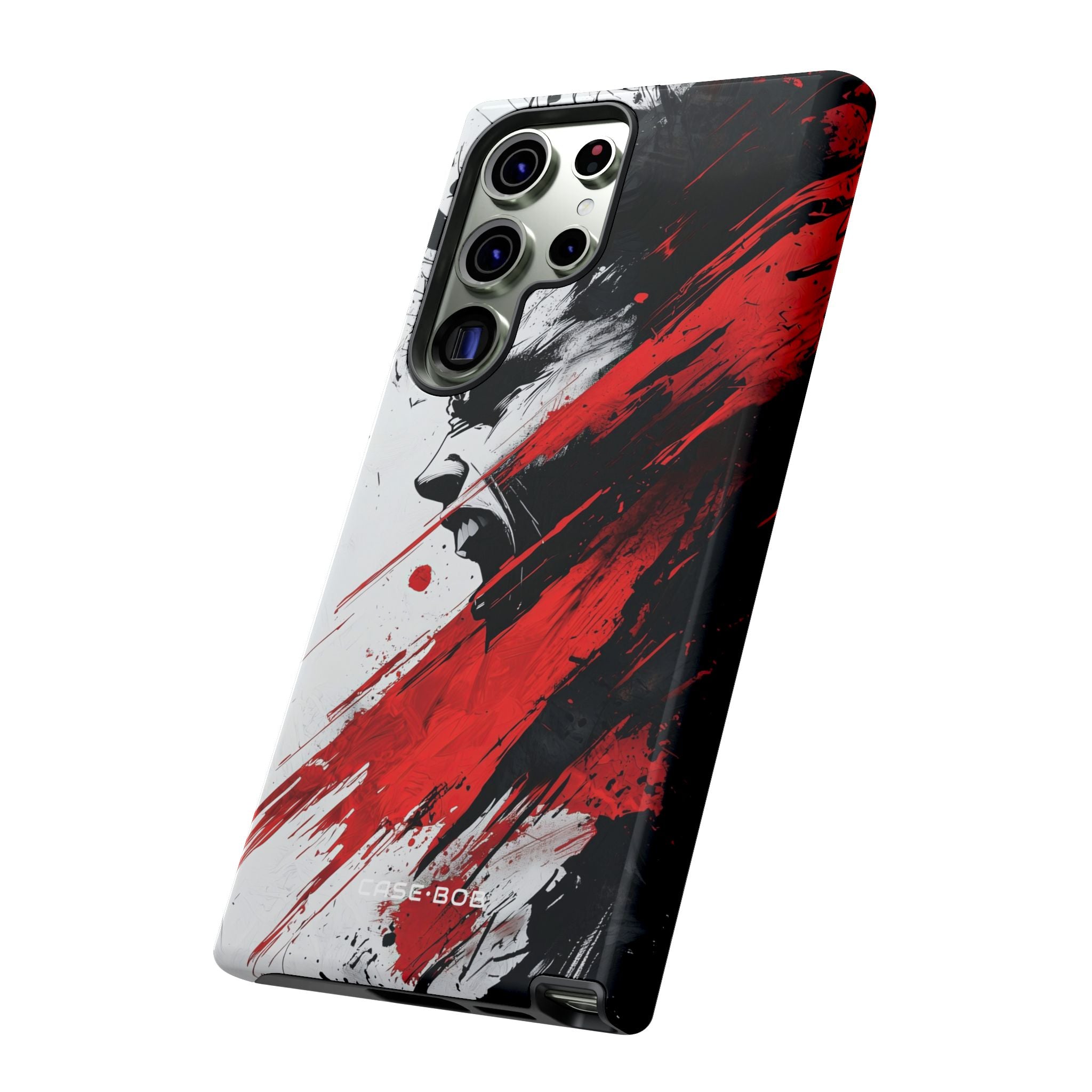 Yelling Profile Burst Samsung S23 Ultra Case - Tough