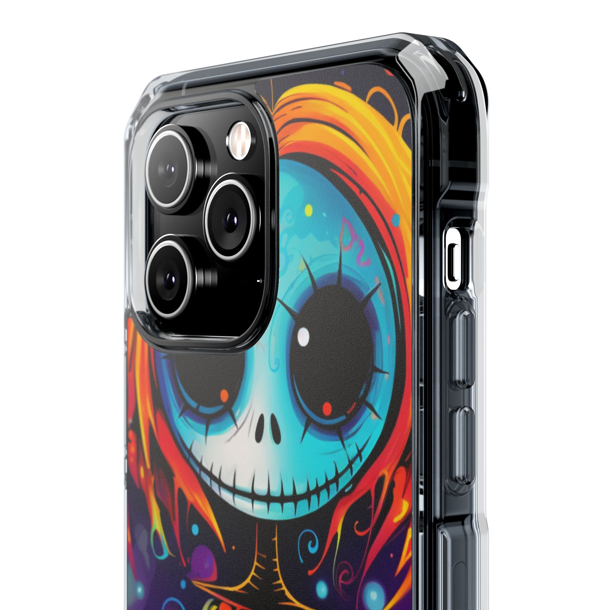 Skeletal Figure Laughs iPhone Case - Impact