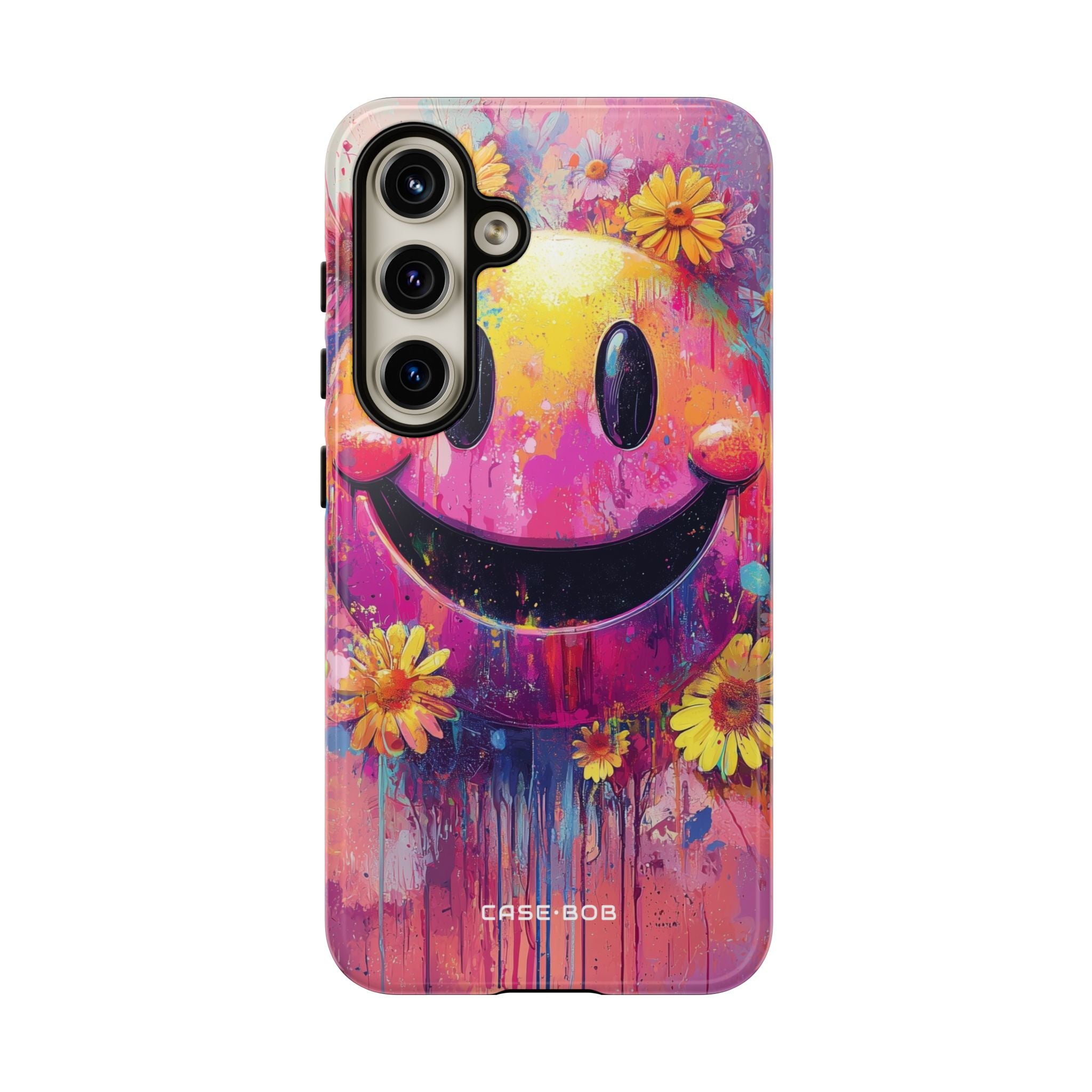 Smiley Bloom Samsung S24 Case - Tough