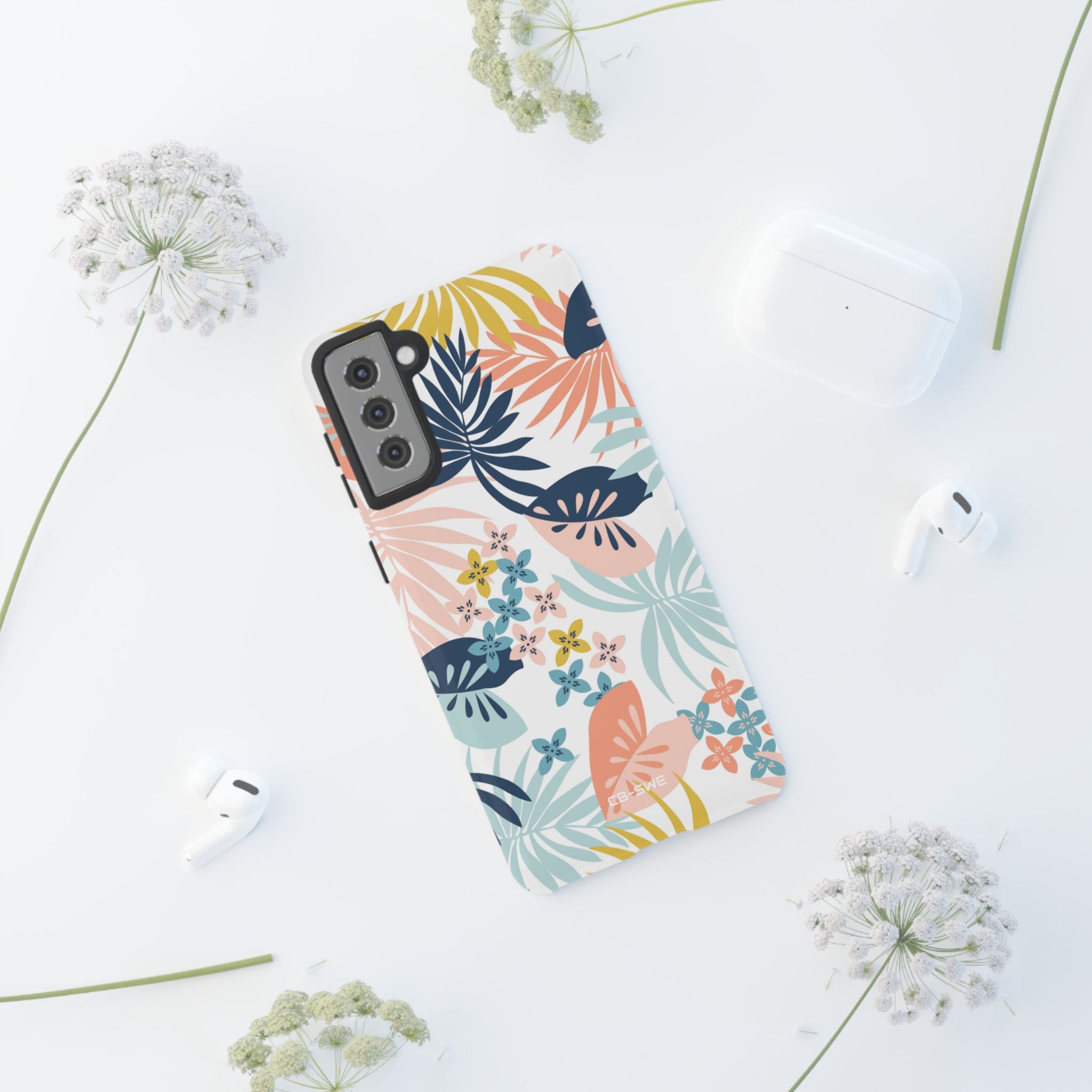 Tropical Foliage Blooms - Samsung Case