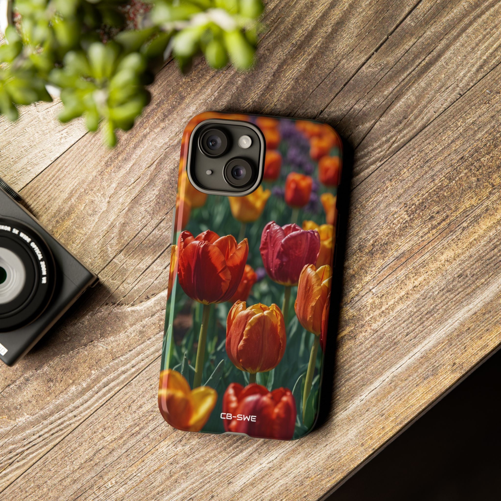 Tulips Embrace Light - iPhone Case