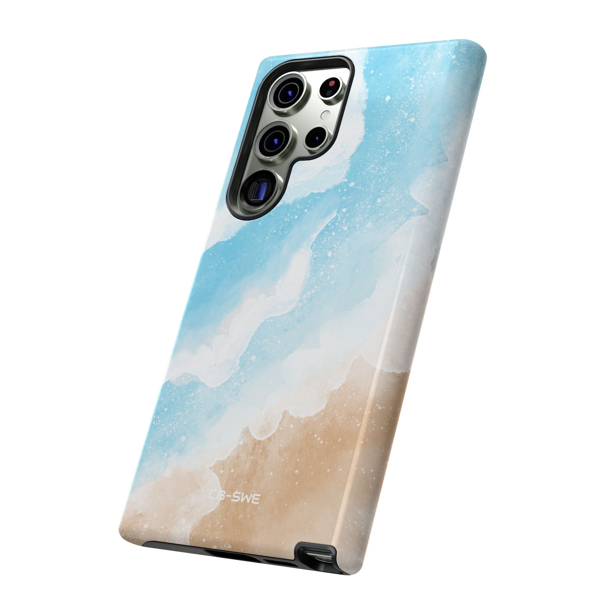 Serene Coastal Whispers - Samsung Case