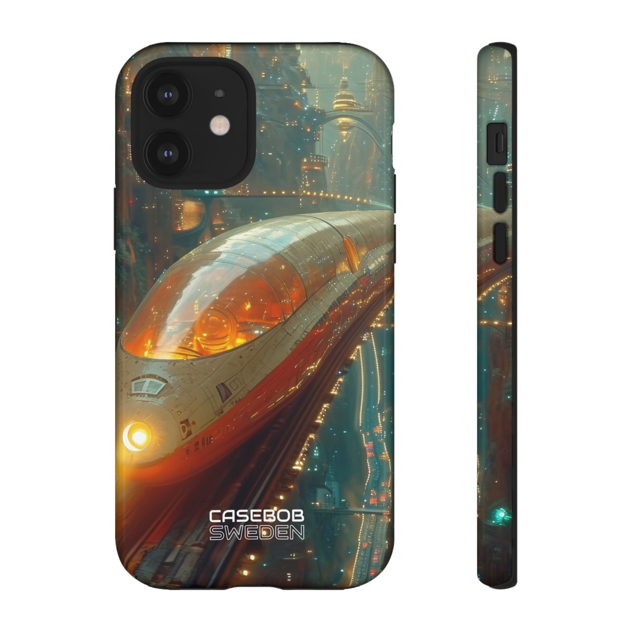 Futuristic Train Odyssey iPhone 12 - Tough