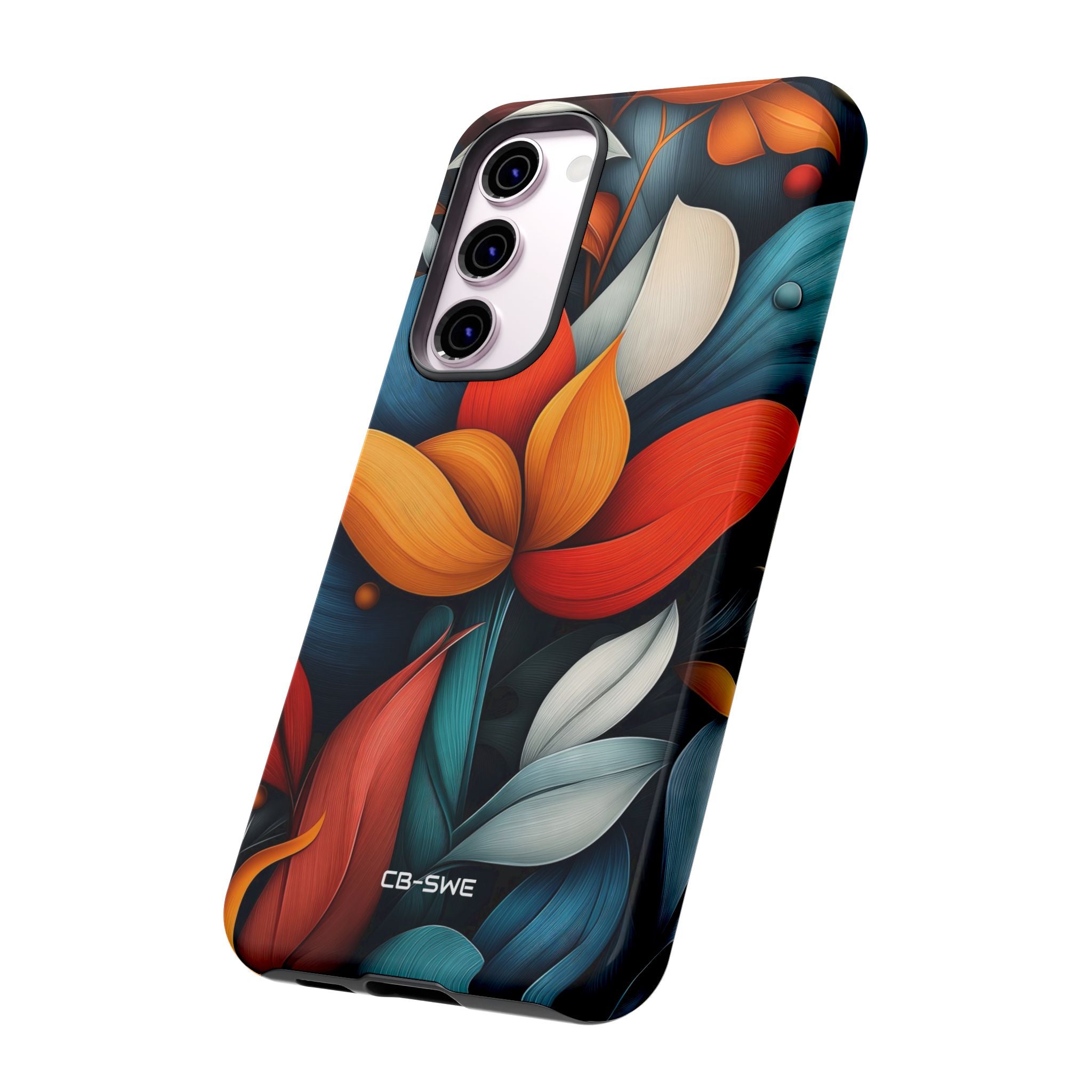 Vibrant Floral Harmony - Samsung Case