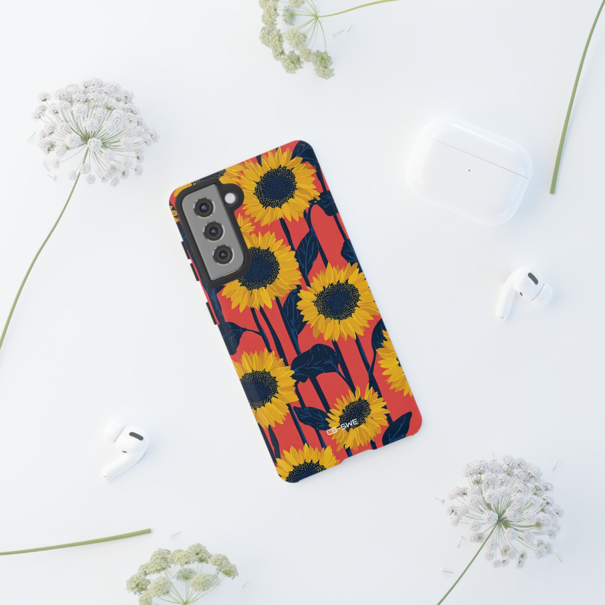 Vibrant Sunflower Rhythm - Samsung Case