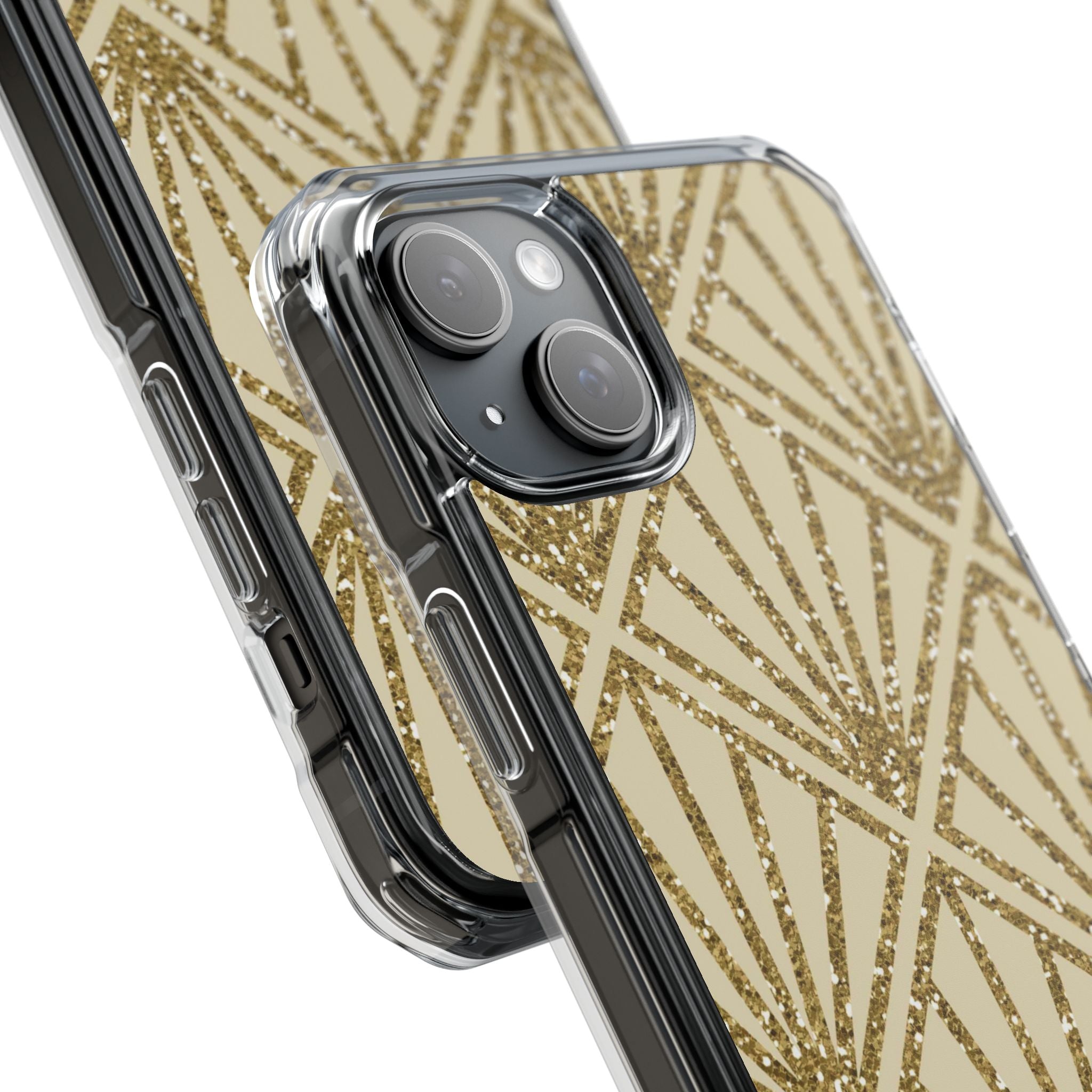 Gold Diamond Radiance iPhone 15 Plus Case - Impact