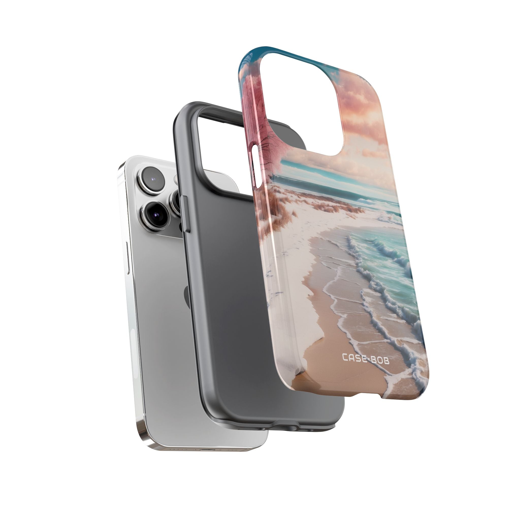 Pink Tree Breeze iPhone 14 Pro Case - Tough