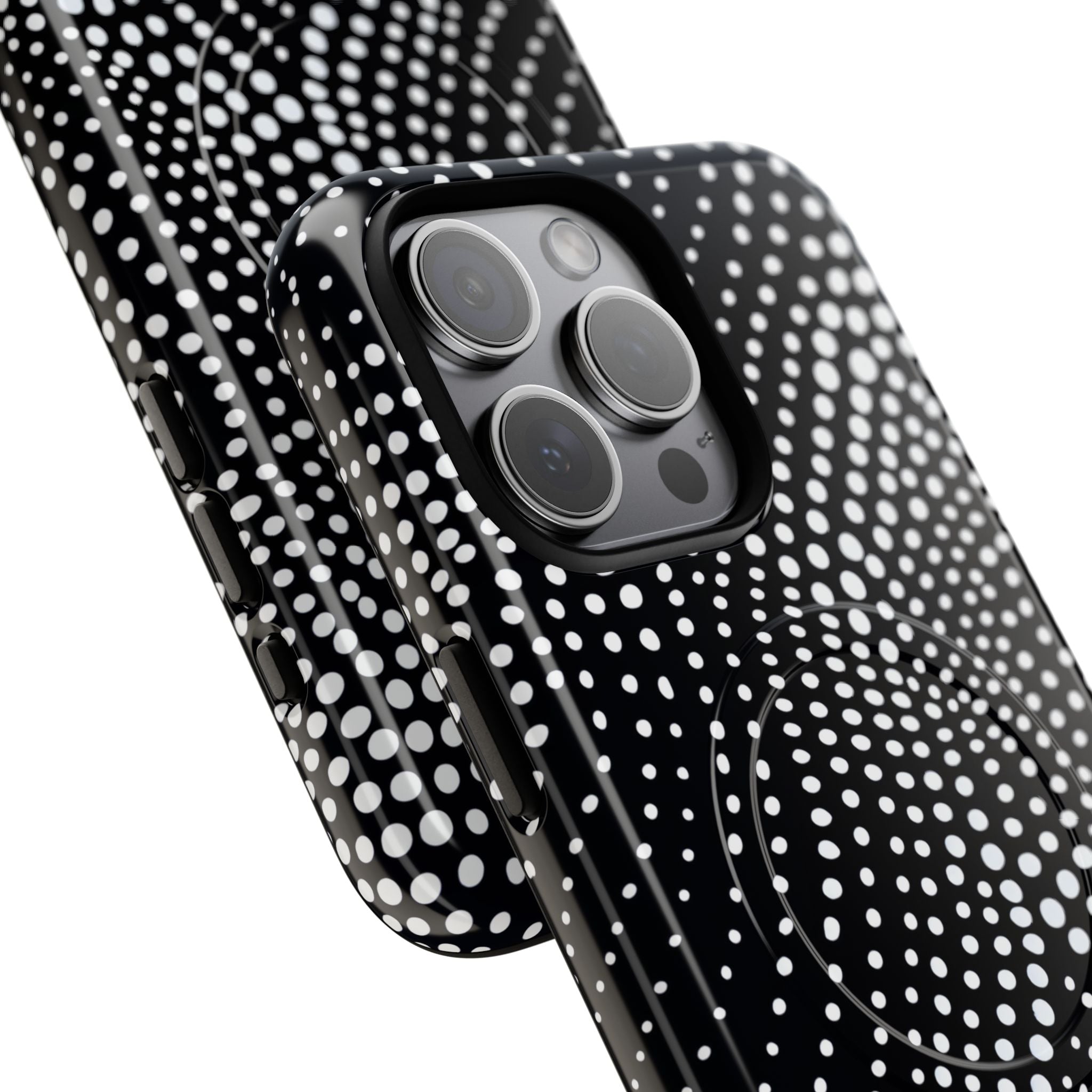 Waves of Dots iPhone 15 - Tough+