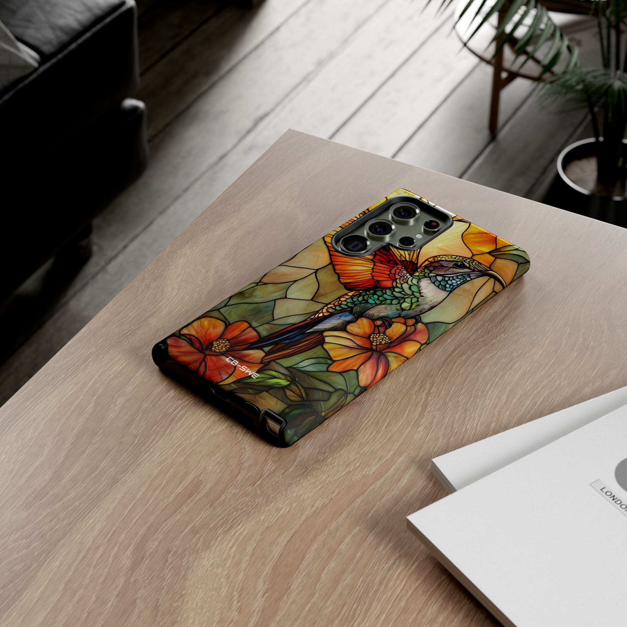 Hummingbird Dances Among Flowers - Samsung Case