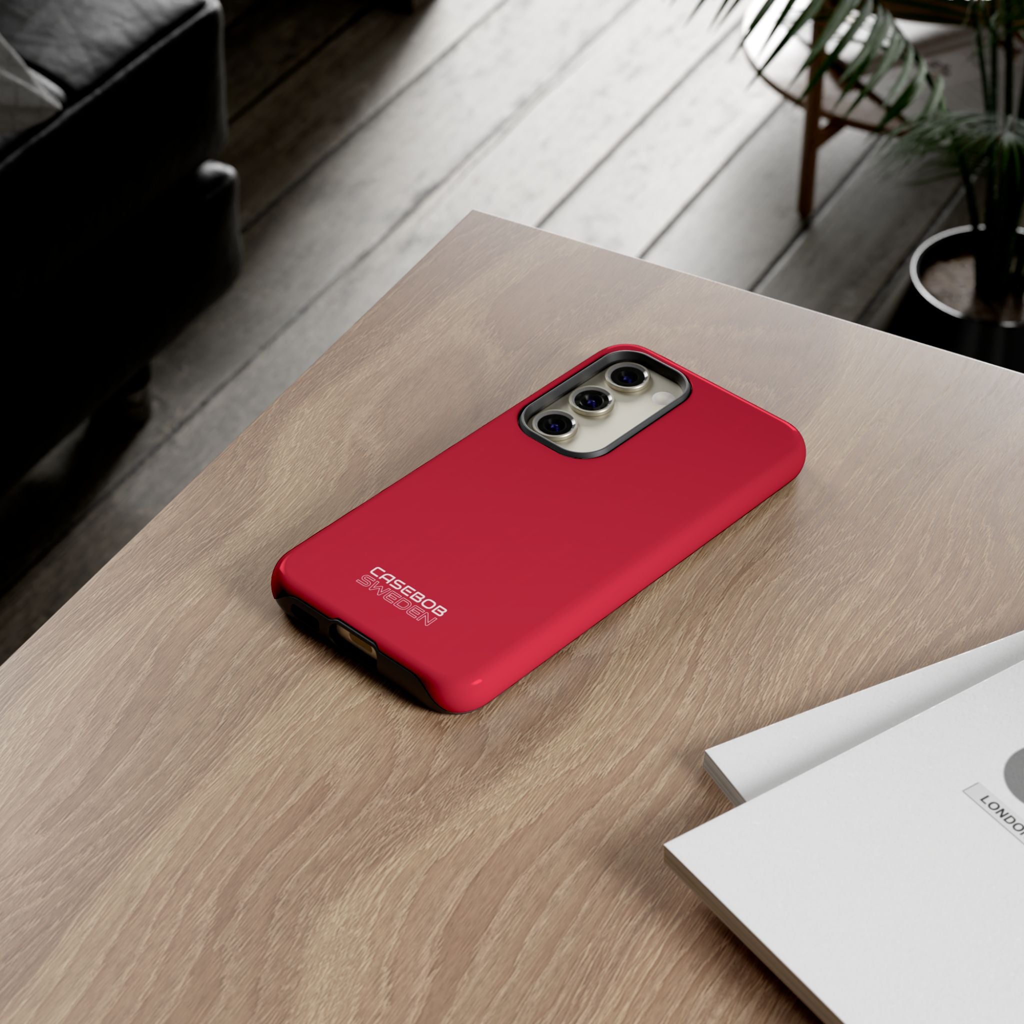 Crimson Red Samsung S23 – Tough