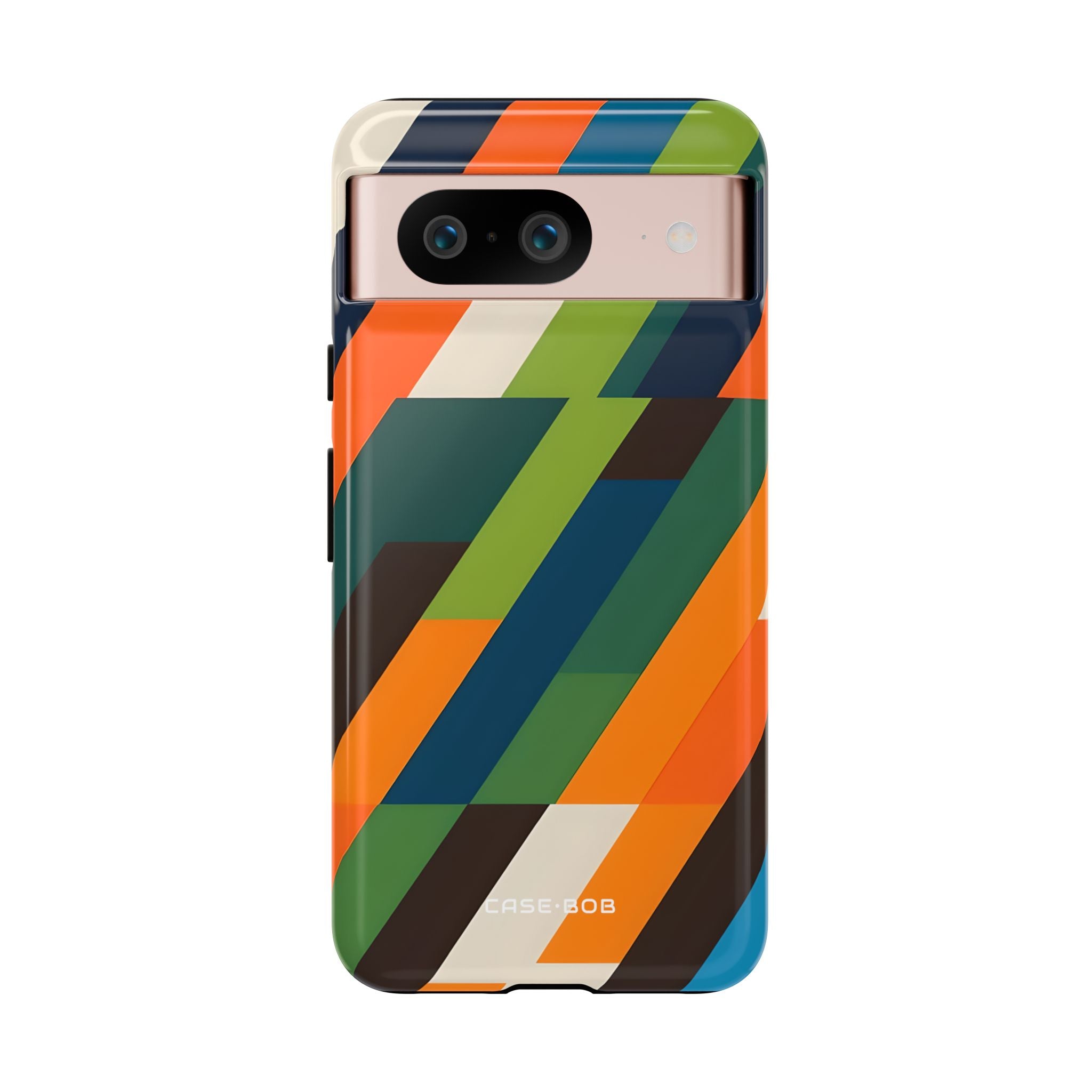 Diagonal Blaze Google Pixel 8 Case - Tough