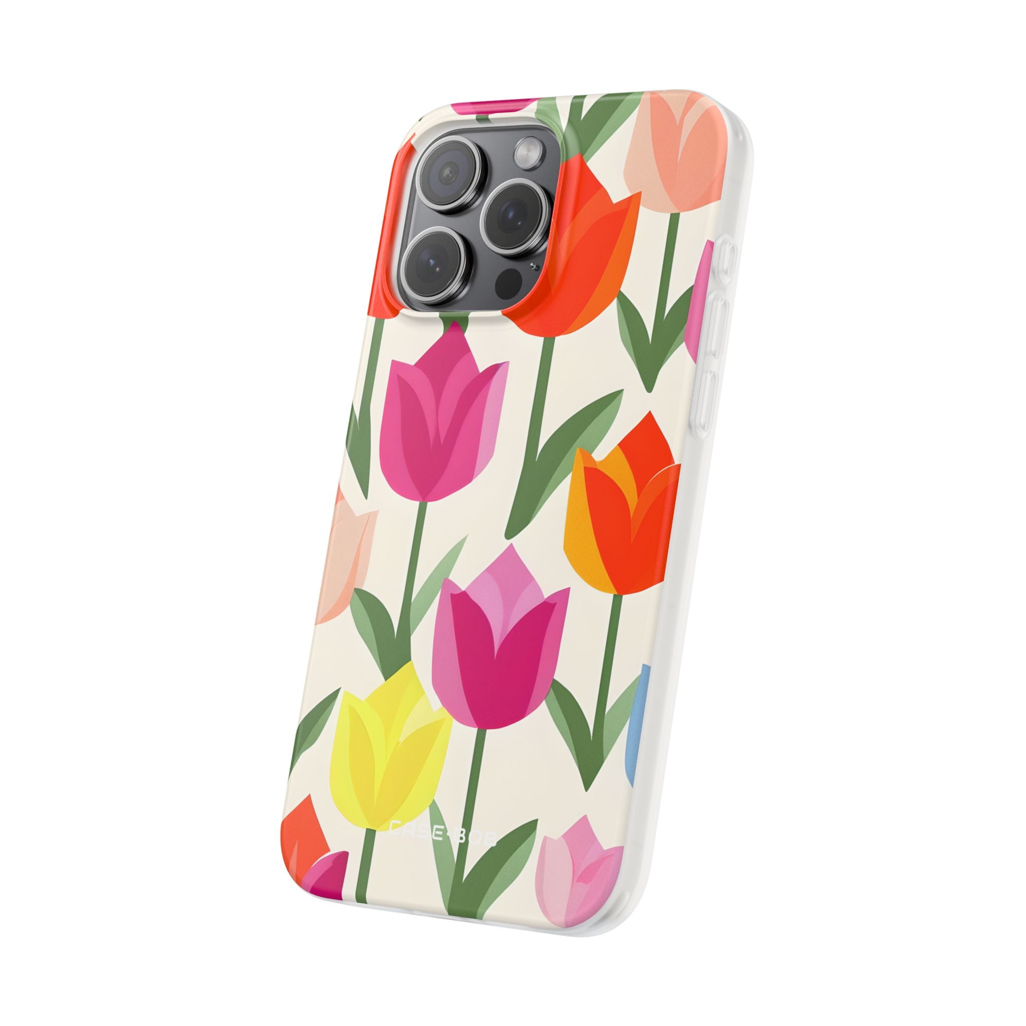 Tulip Harmony Green iPhone 15 Pro Max - Soft Case