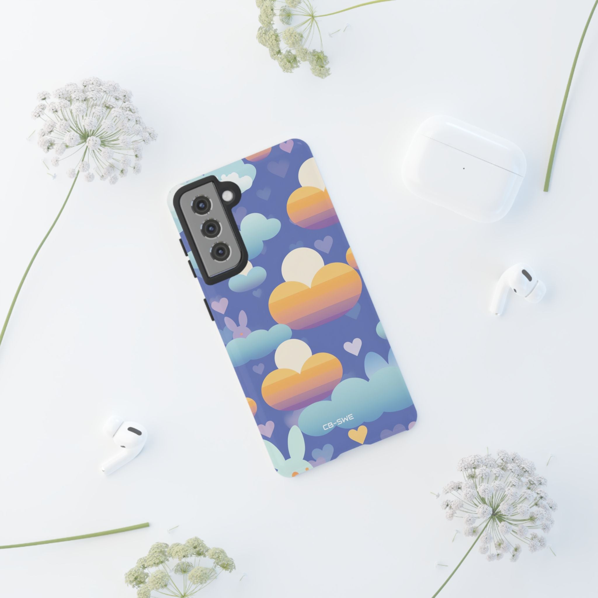 Bunnies Dance Among Clouds - Samsung Case