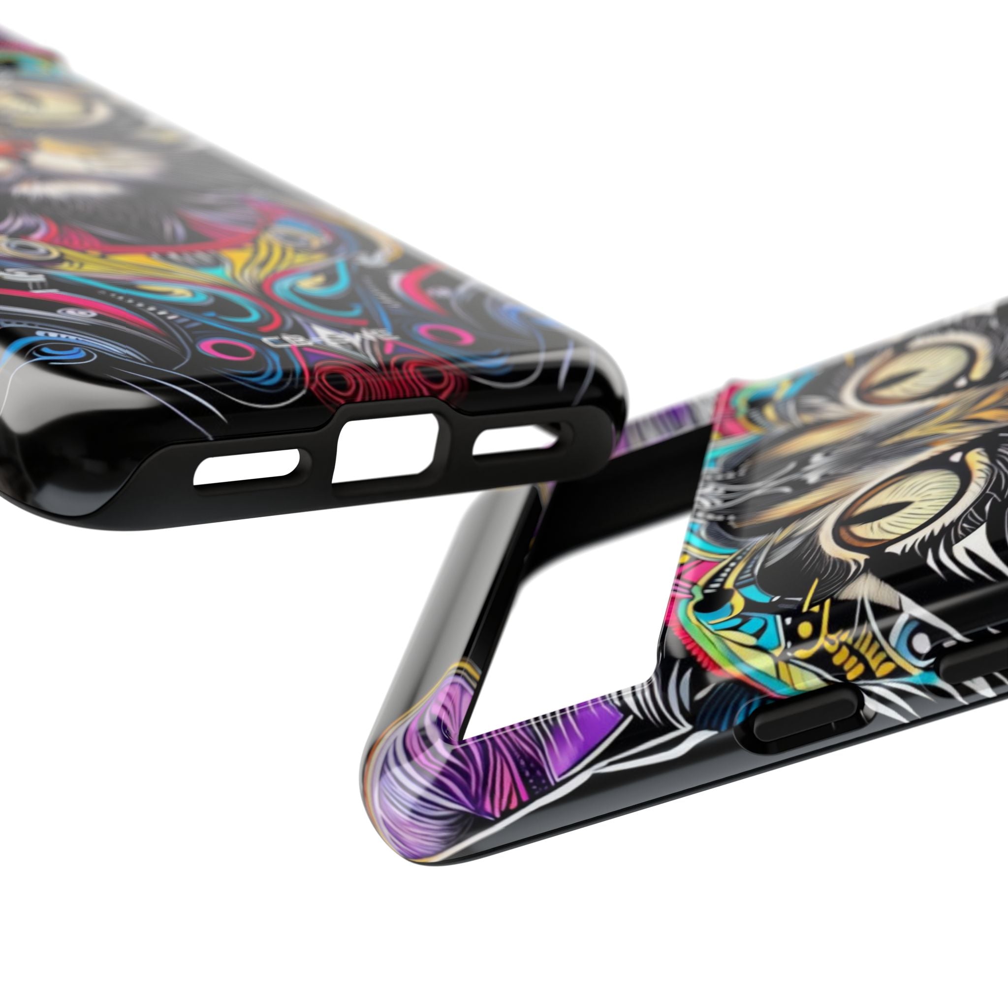 Psychedelic Cat Mirage - Google Pixel Case