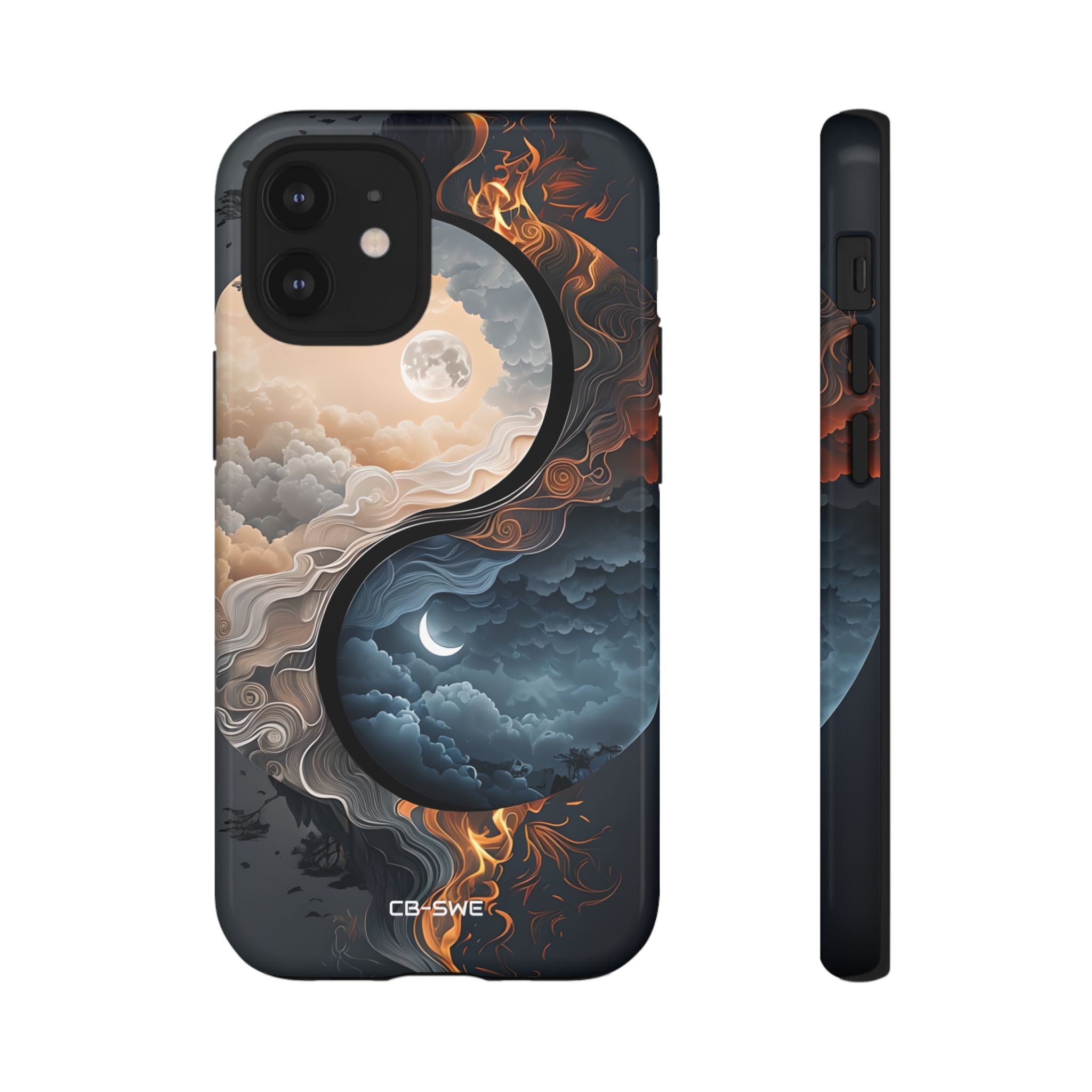 Moonlit Elemental Harmony - iPhone Case