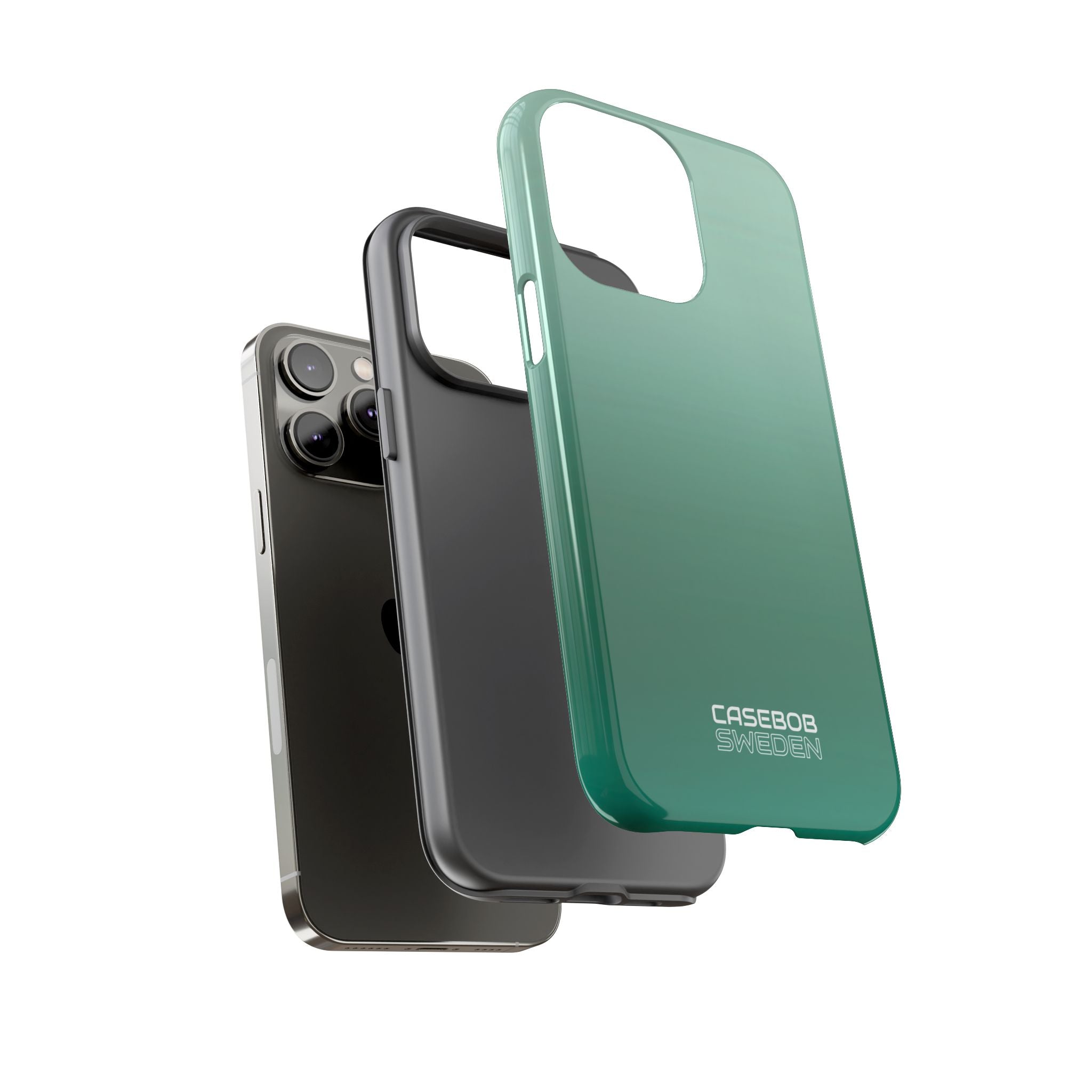 Strati Orizzonte Teal iPhone 14 - Tough