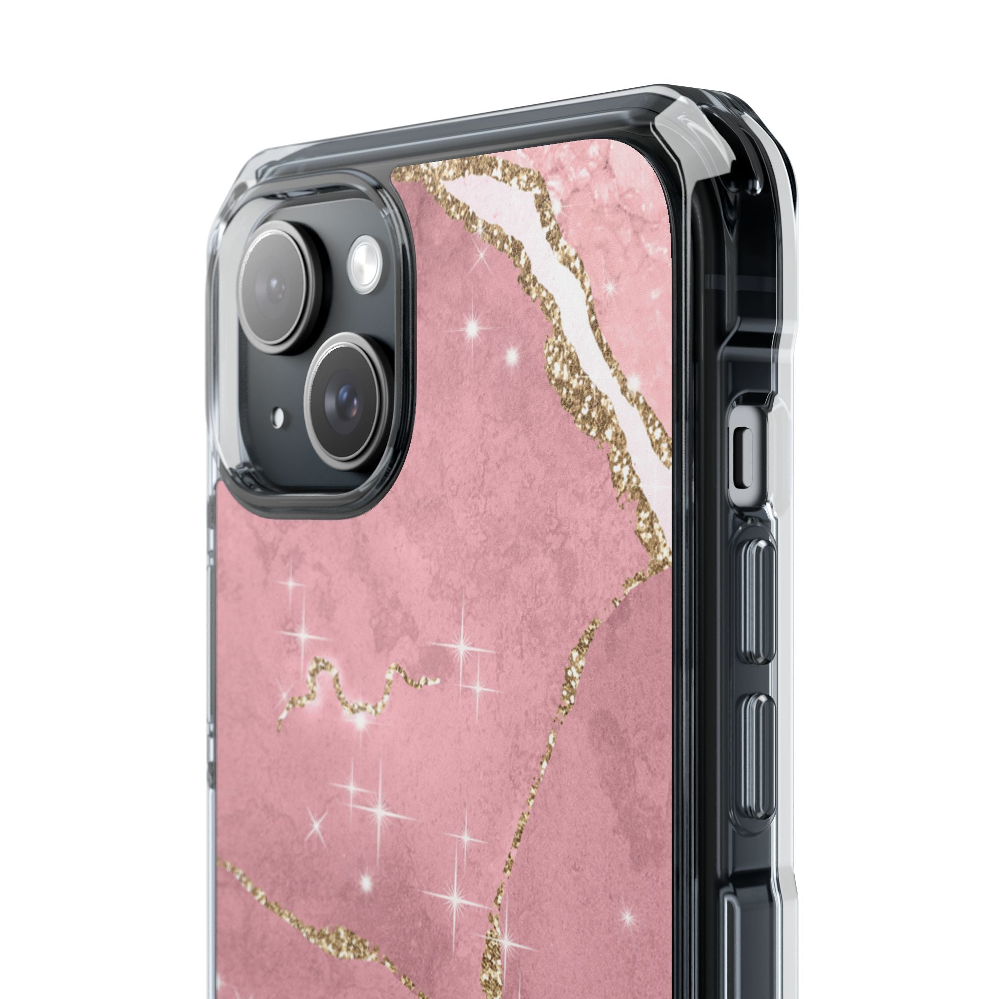 Pink Marble Luxe iPhone Case - Impact