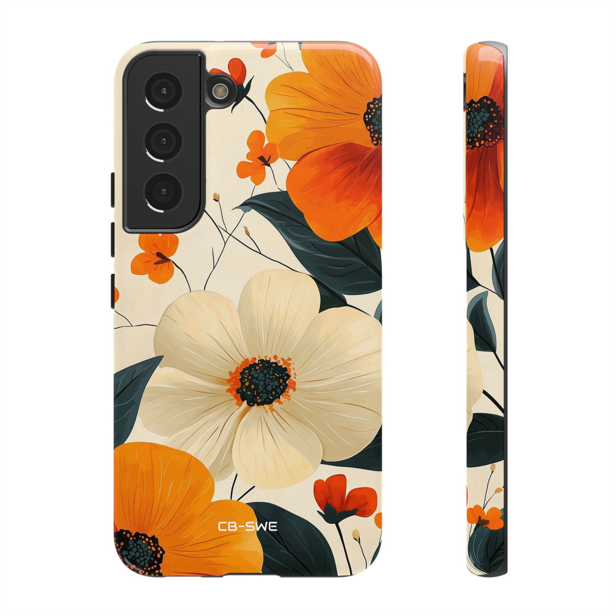 Vibrant Flowers Bloom - Samsung Case