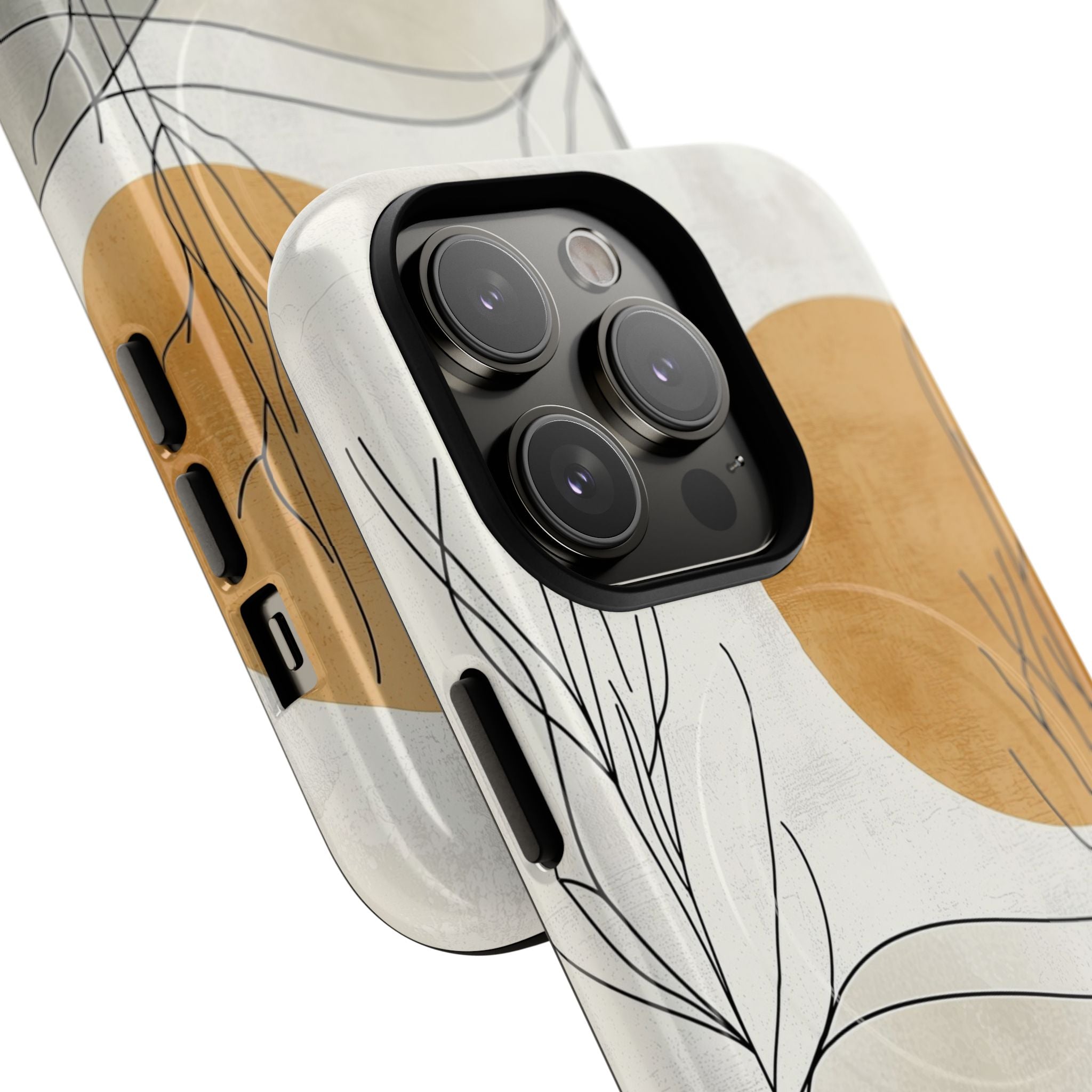 Orange Halo iPhone 14 Pro Case - Tough+