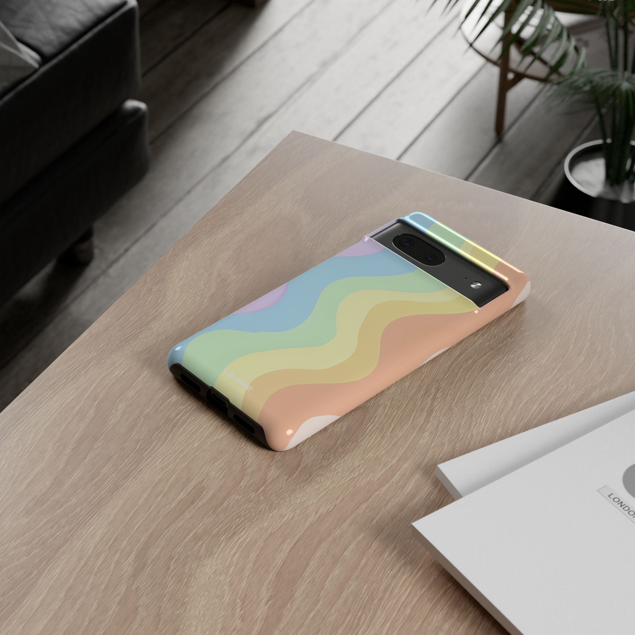 Pastel Waves Flow - Google Pixel Case