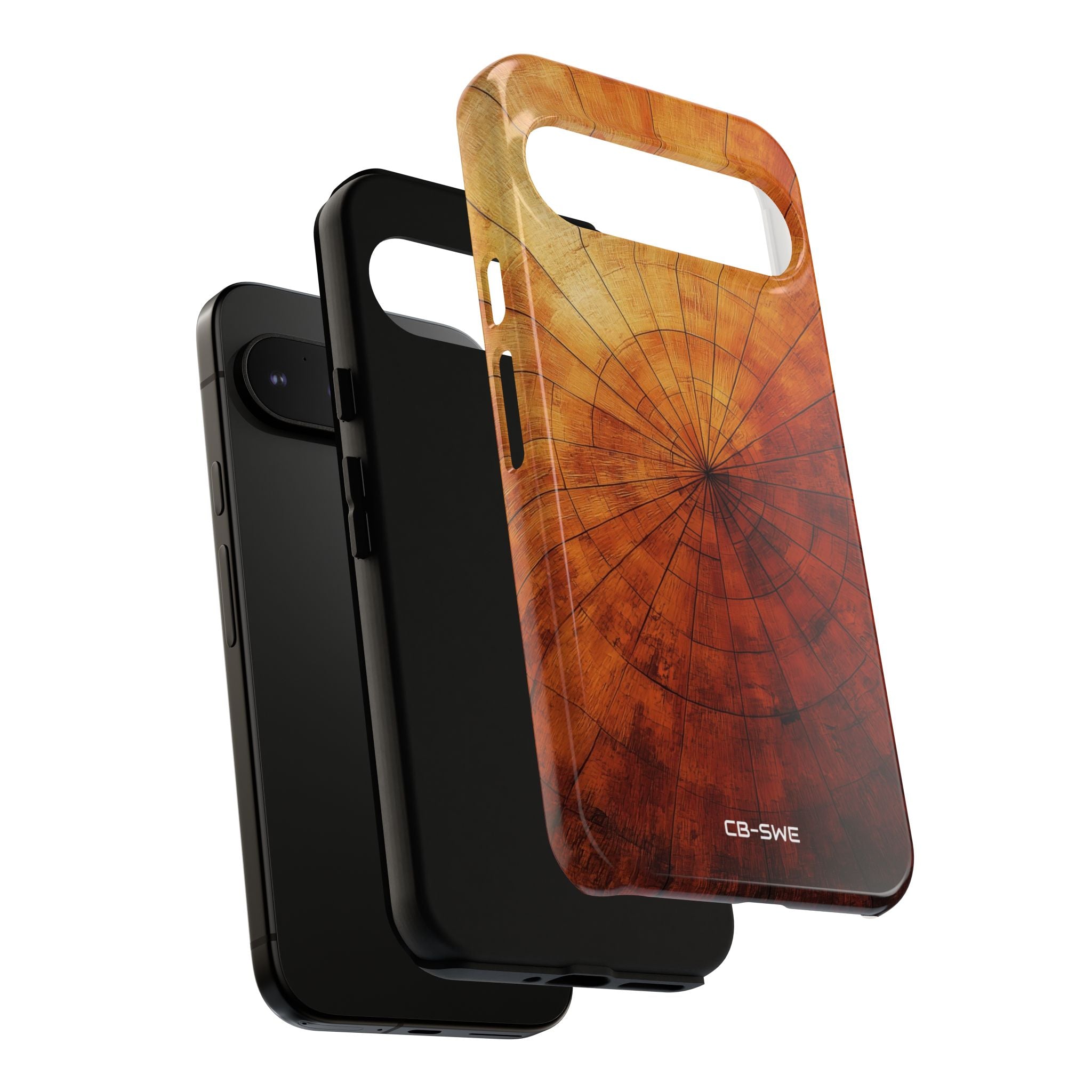 Warm Wood Swirls - Google Pixel Case