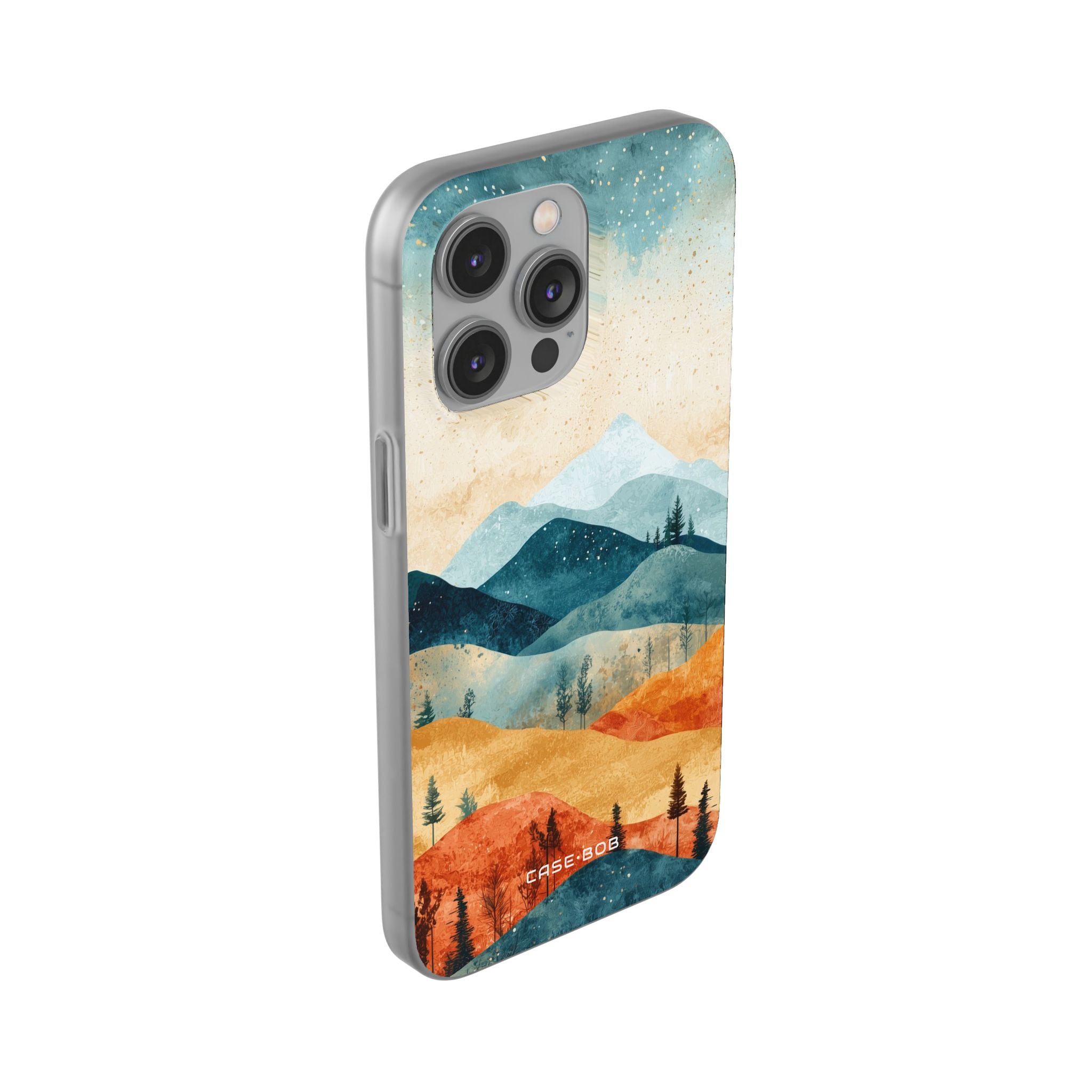 Moonlit Mountains iPhone 14 Pro Max Case - Soft