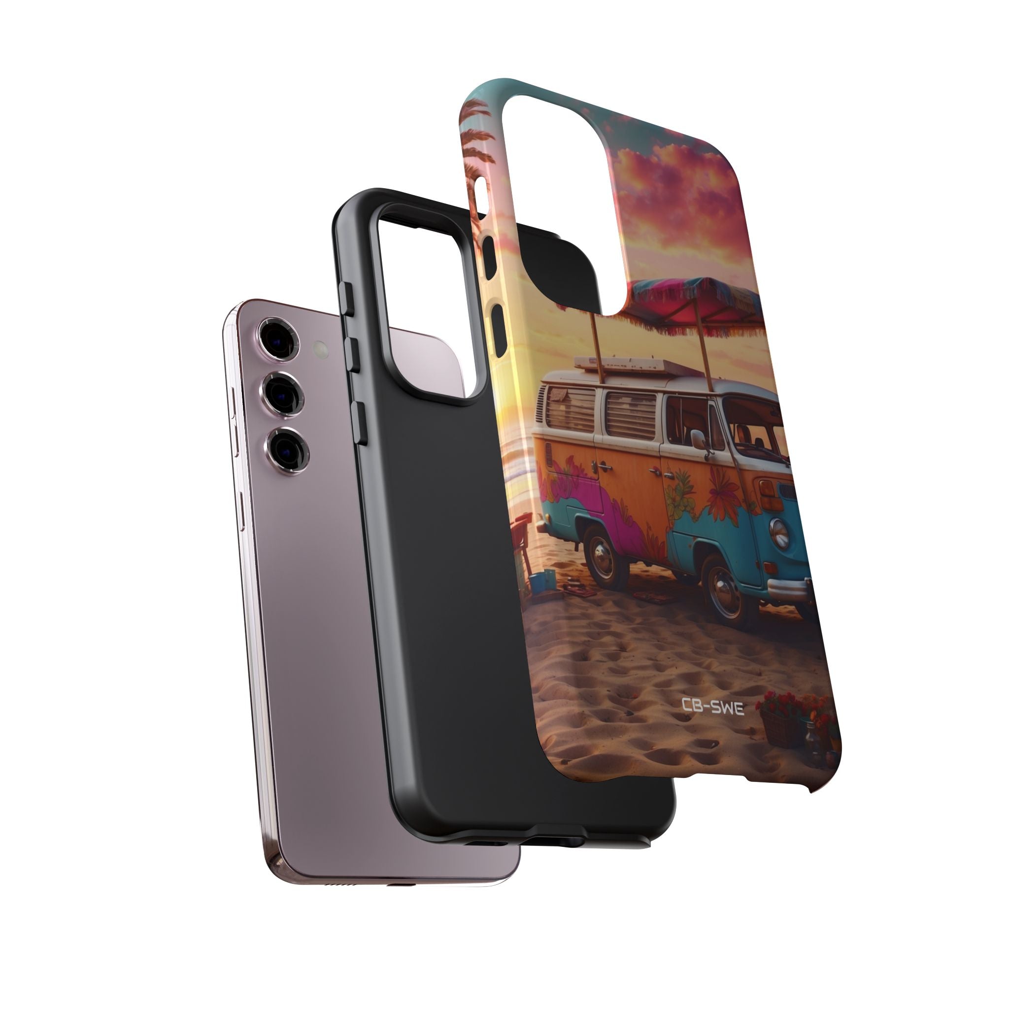 **Van Rests at Shore** - Samsung Case