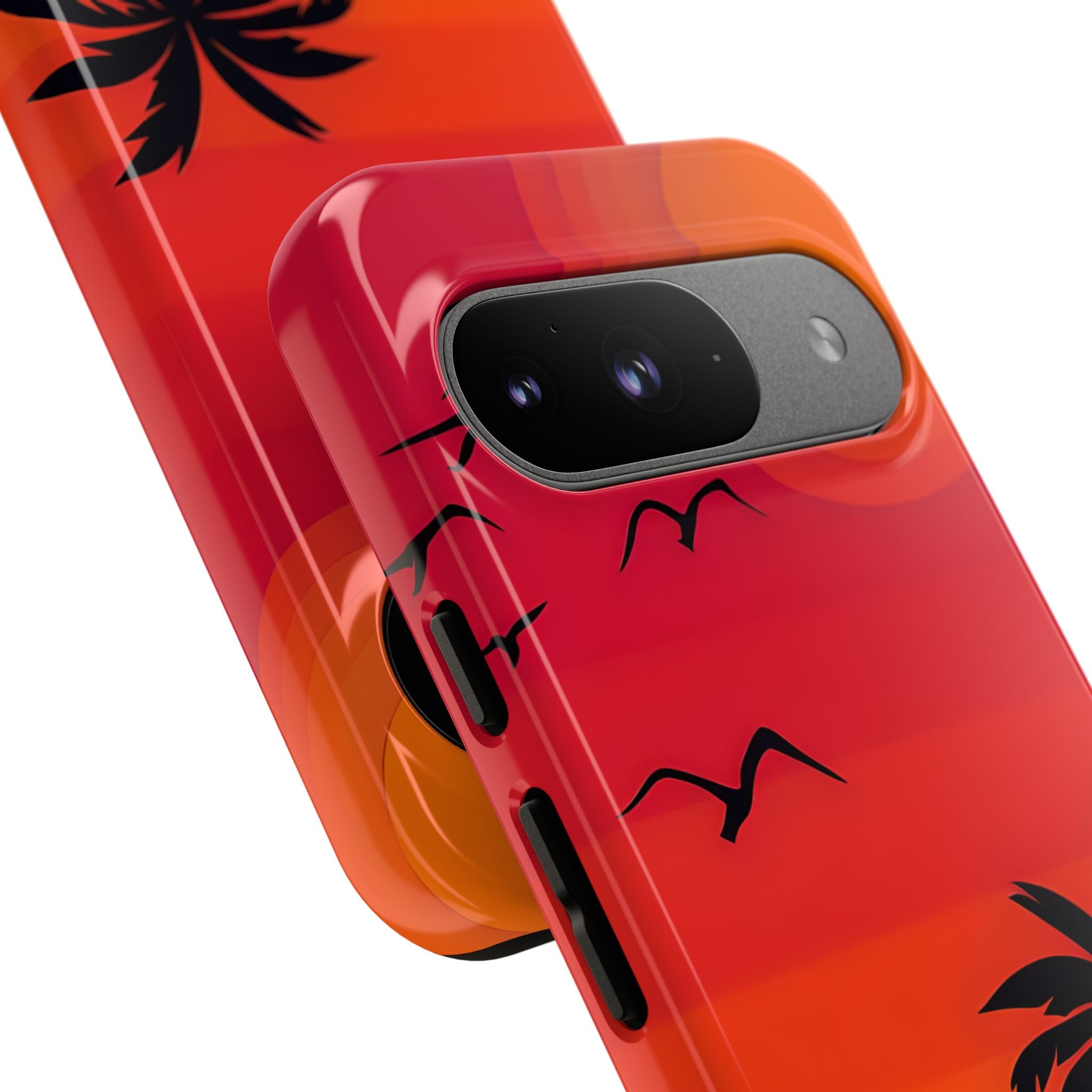 Summer Sunset Silhouettes - Google Pixel Case