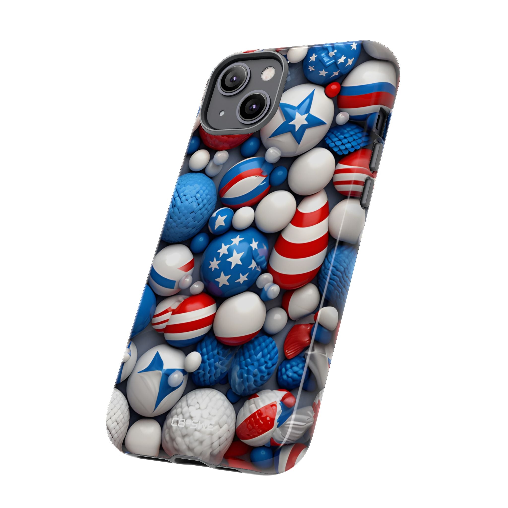 Festive Spheres Cluster - iPhone Case