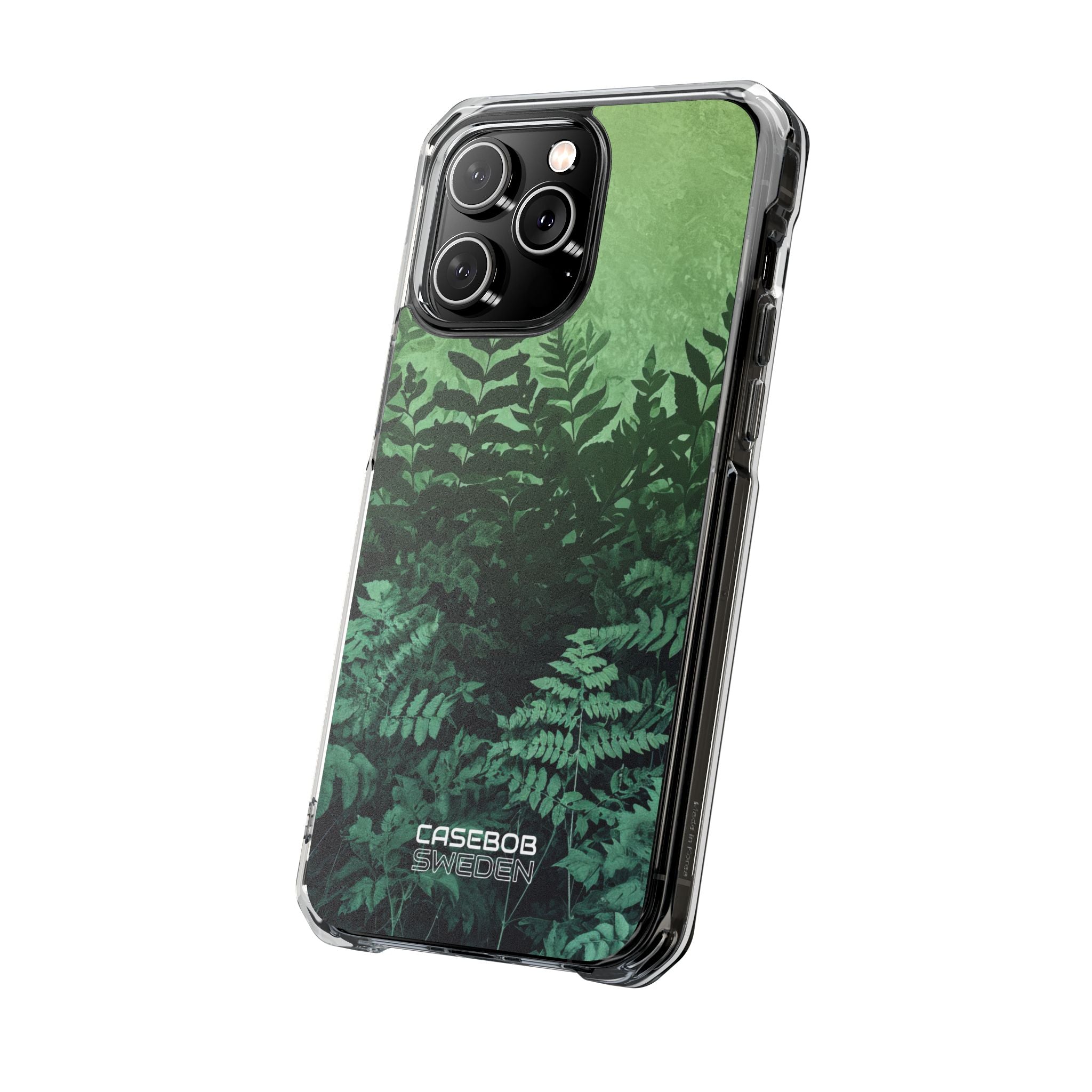 Verdant Fern Silhouettes iPhone 14 - Impact Clear+