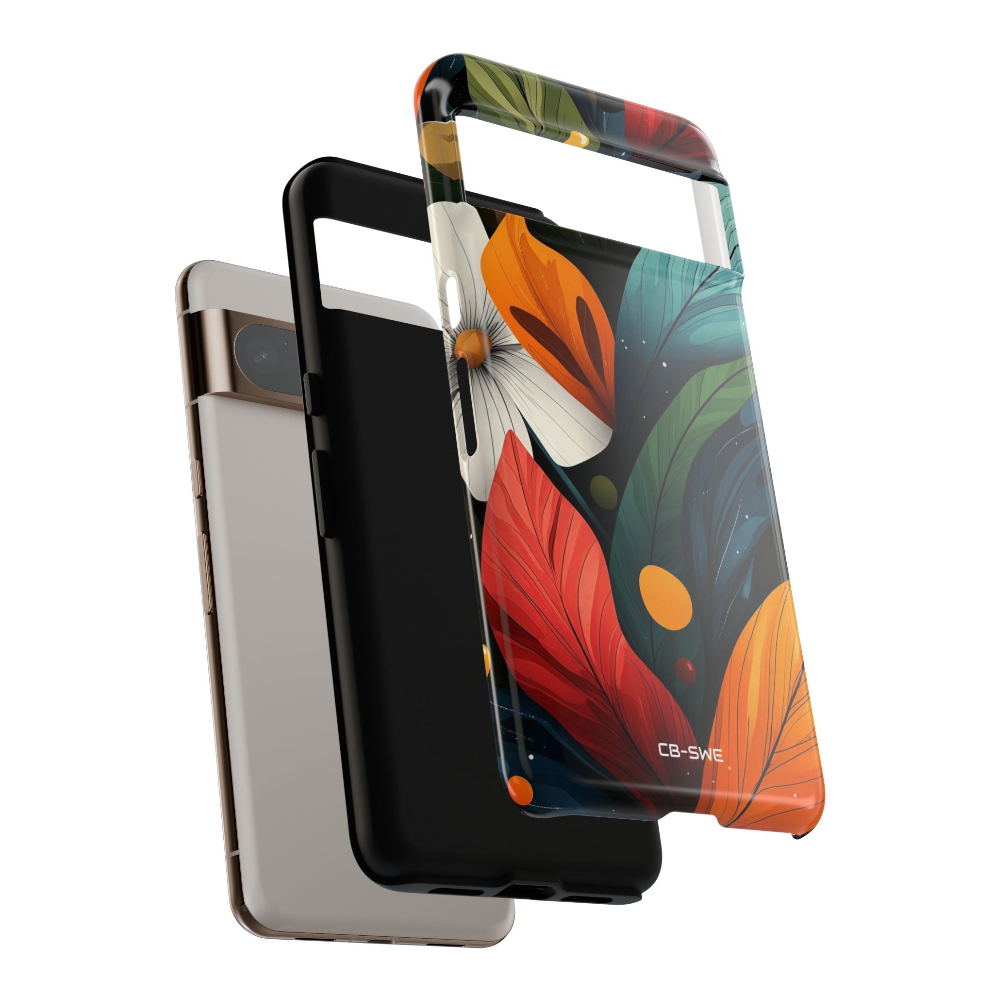 Vibrant Floral Symphony - Google Pixel Case