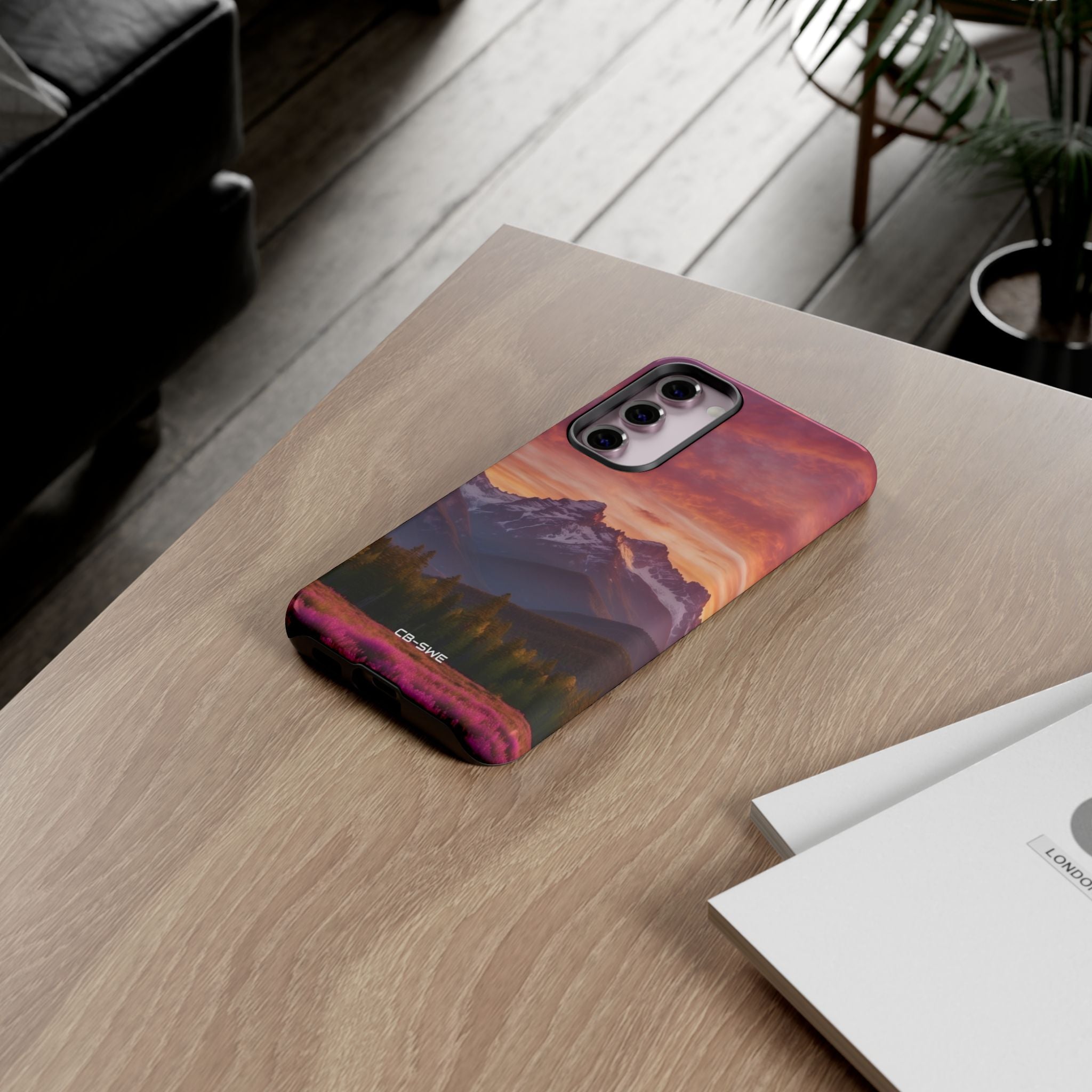 Mountain Peaks Glow - Samsung Case