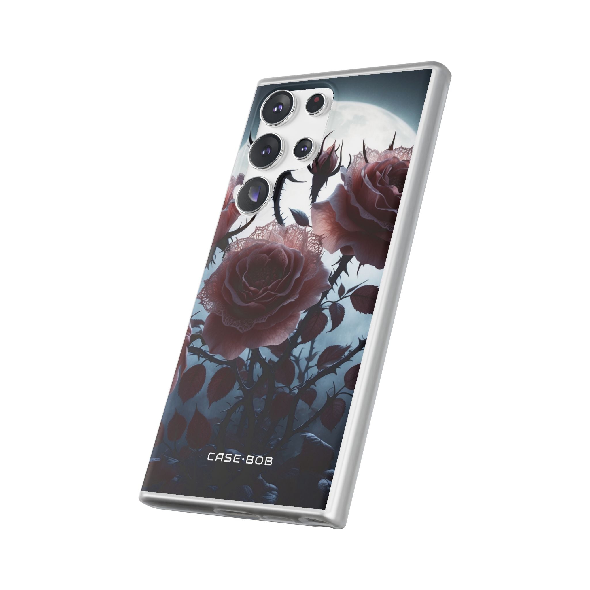 Luminous Rose Thorns Samsung S23 Ultra Case - Soft