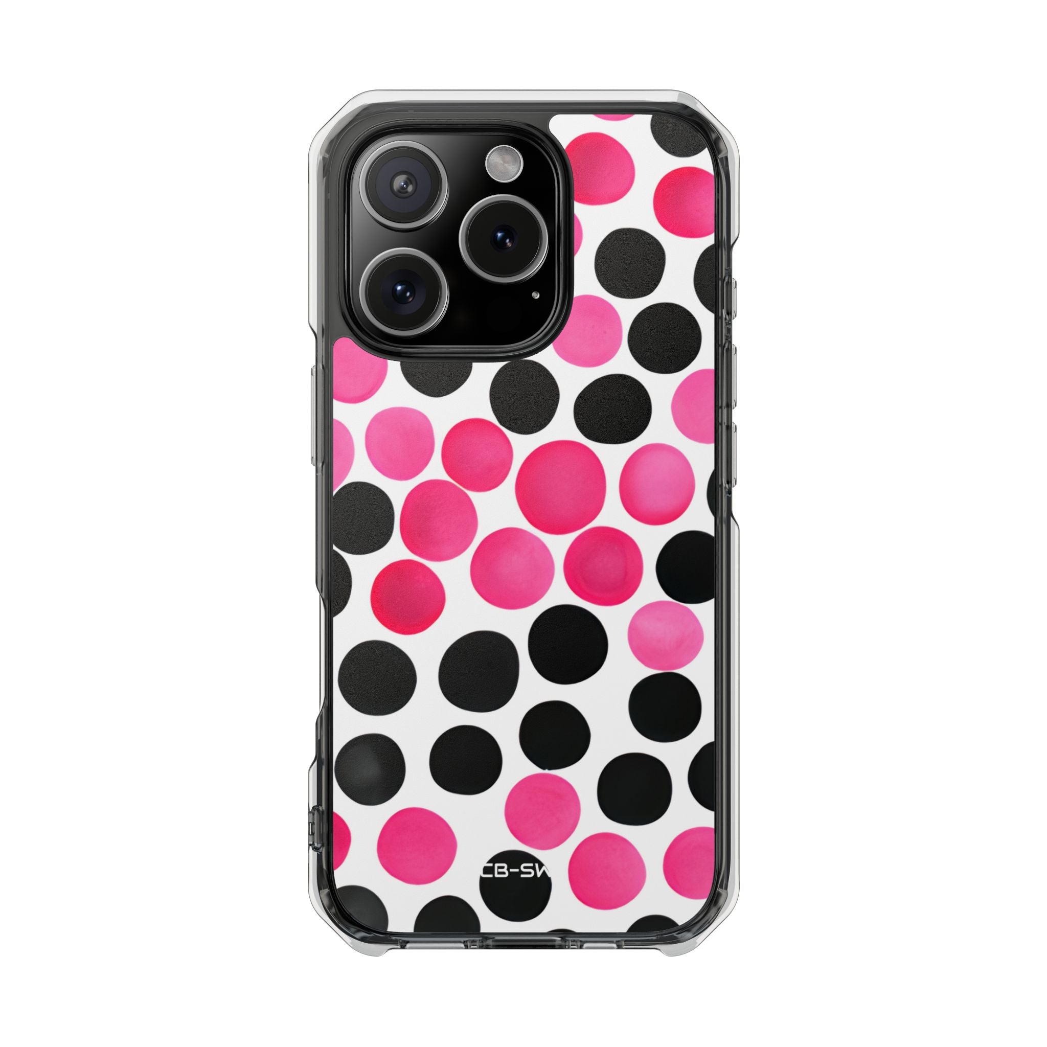 Pulsing Circles Illusion iPhone Case - Impact