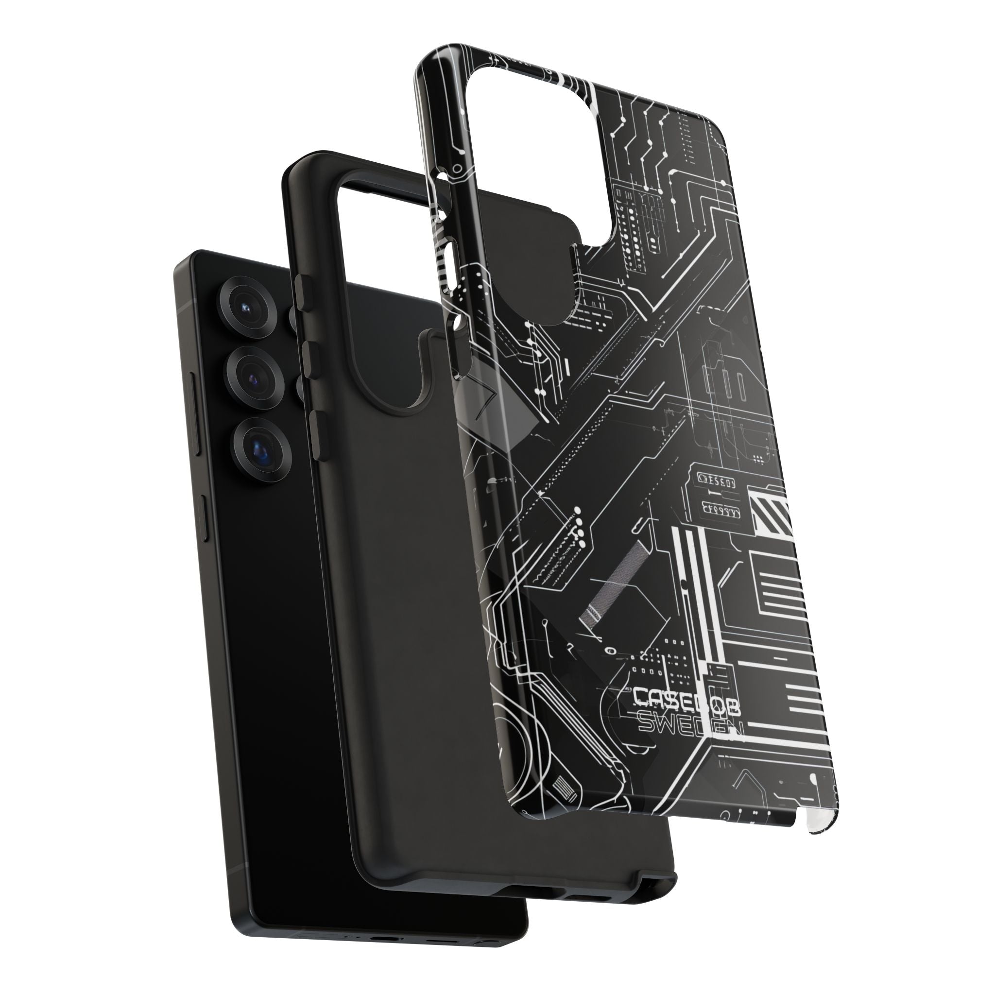 Griglia Circuitale Futuristica Samsung S25 - Tough