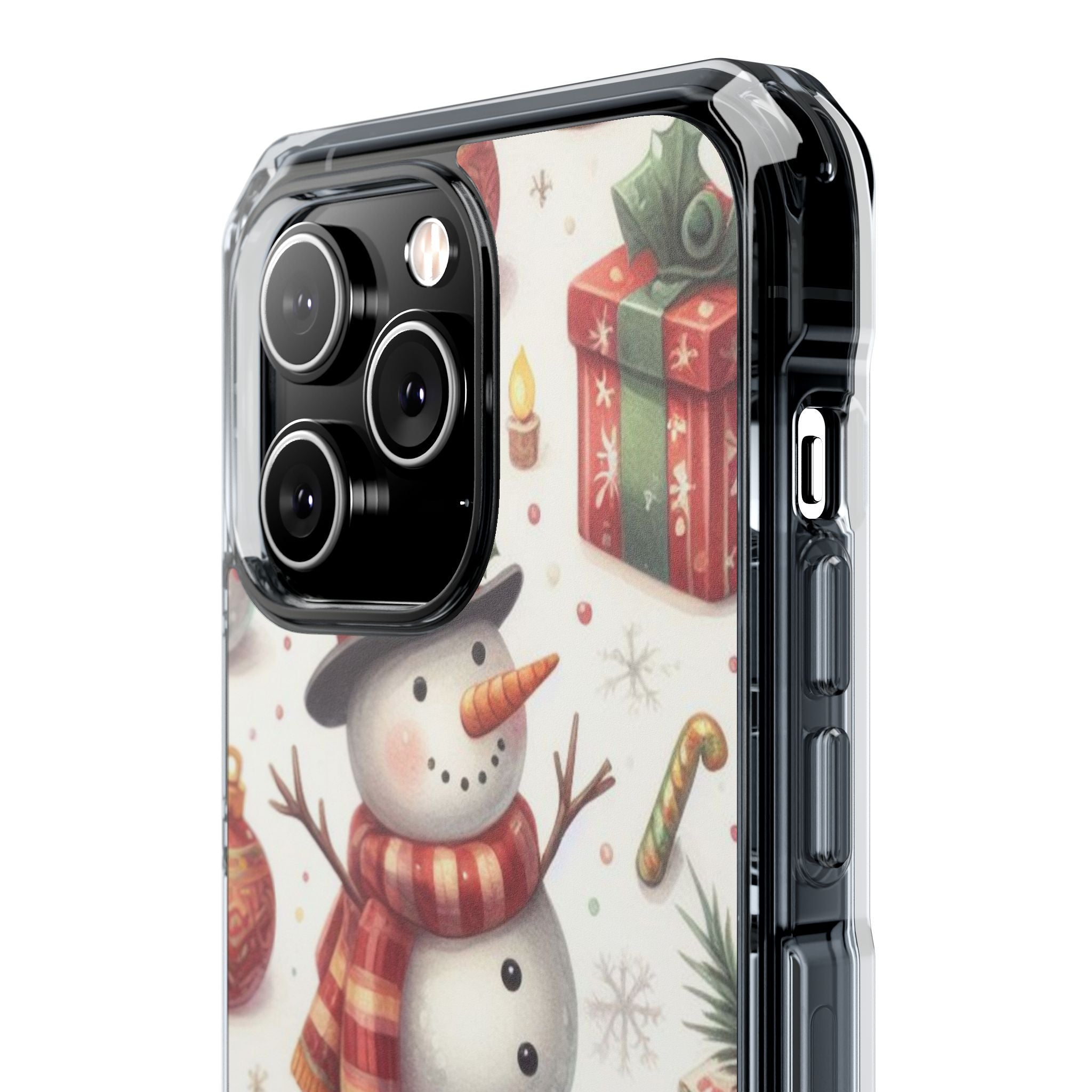 Snowman Welcomes Joy iPhone Case - Impact