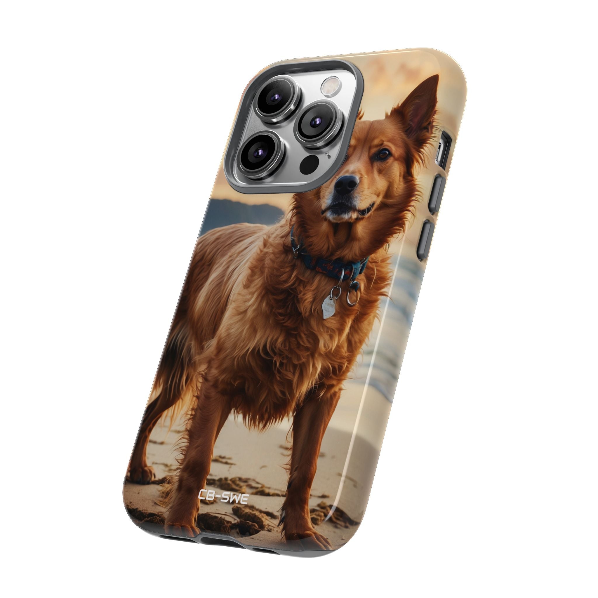 Golden Dog Plays - iPhone Case