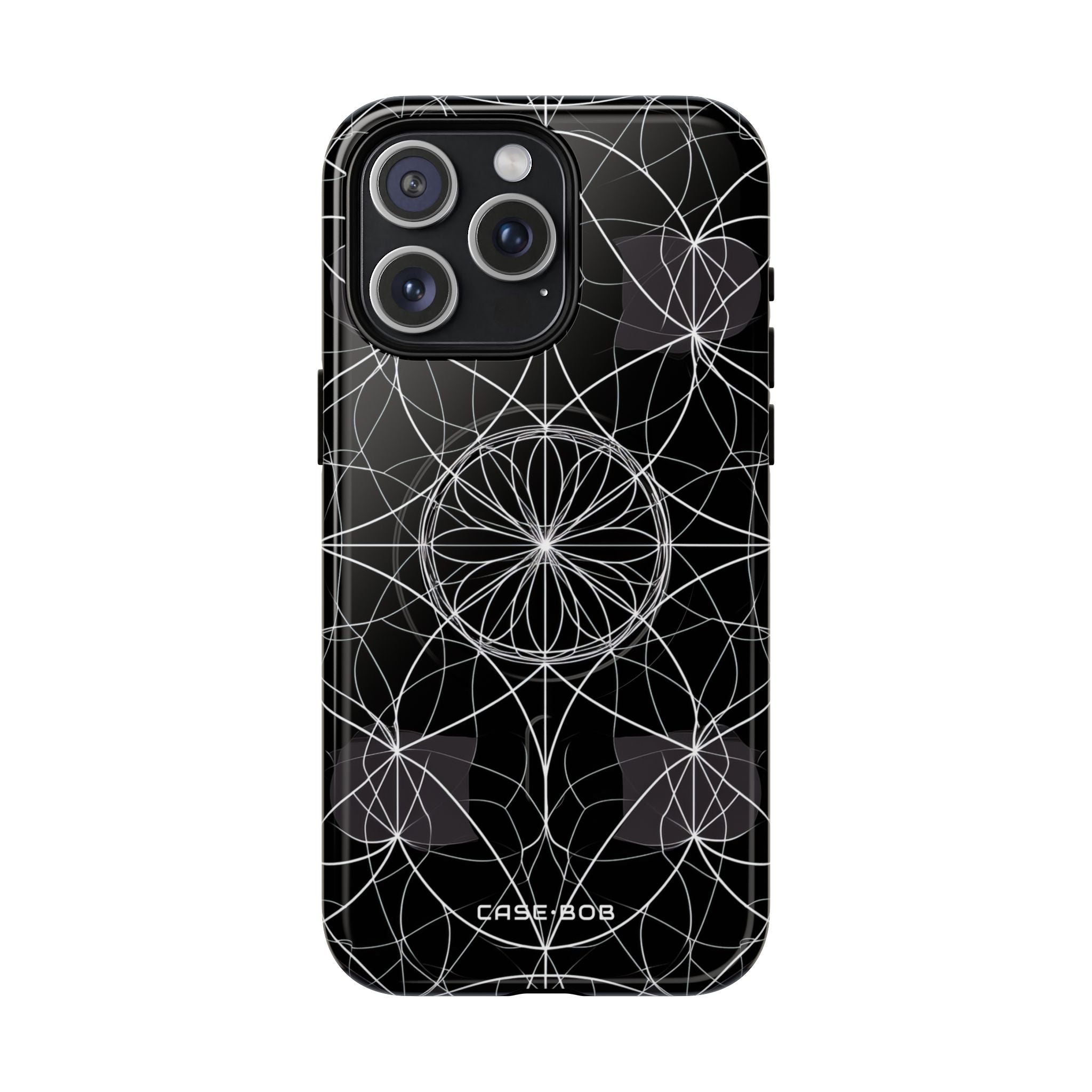 Radiant Petal Orbit iPhone 15 Pro Max Case - Tough+