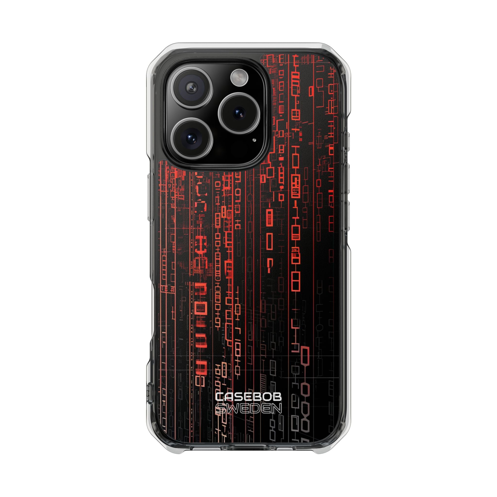 Neon Circuit Dreams iPhone 16 - Impact Clear+