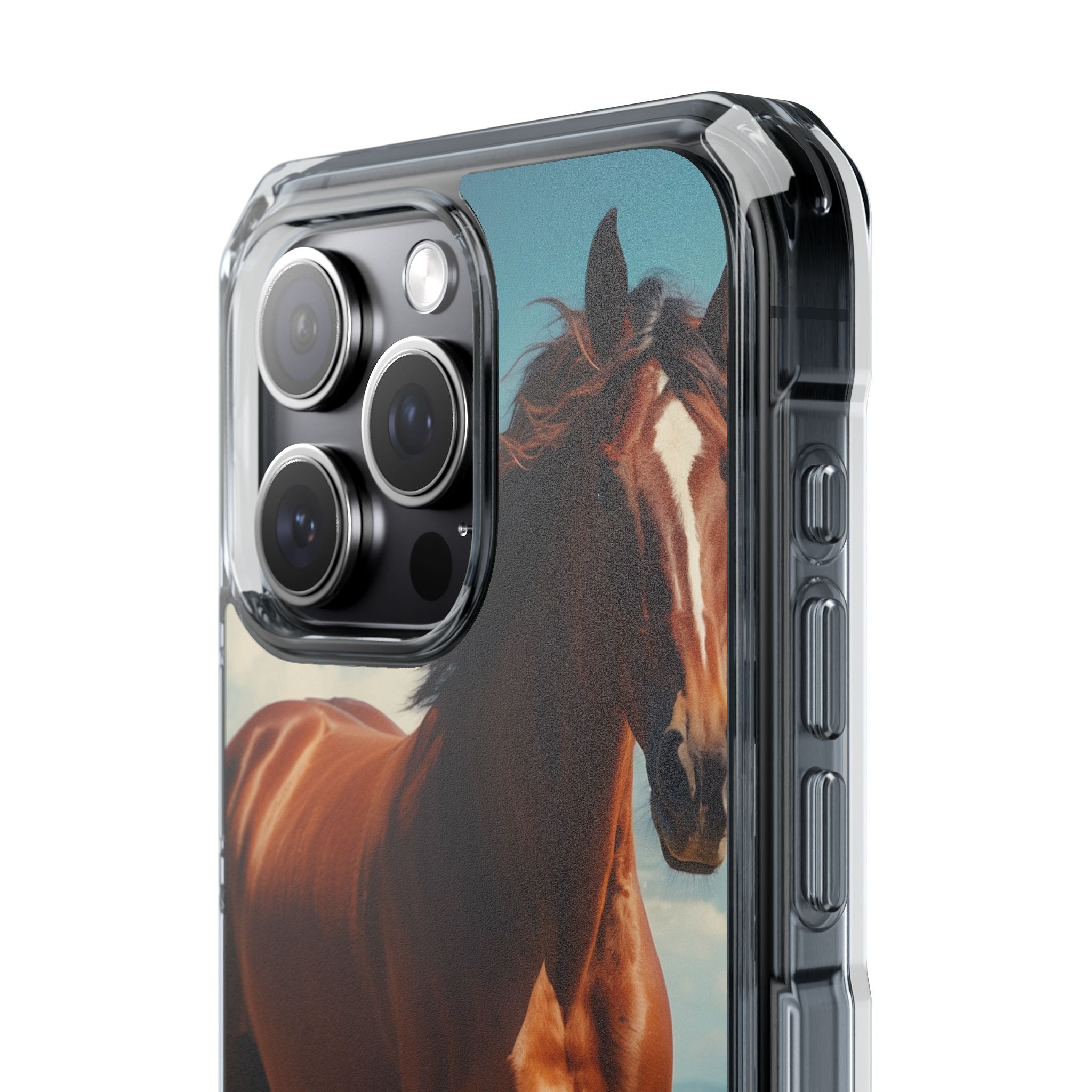 Blazing Horse iPhone 15 Pro Max Case - Impact