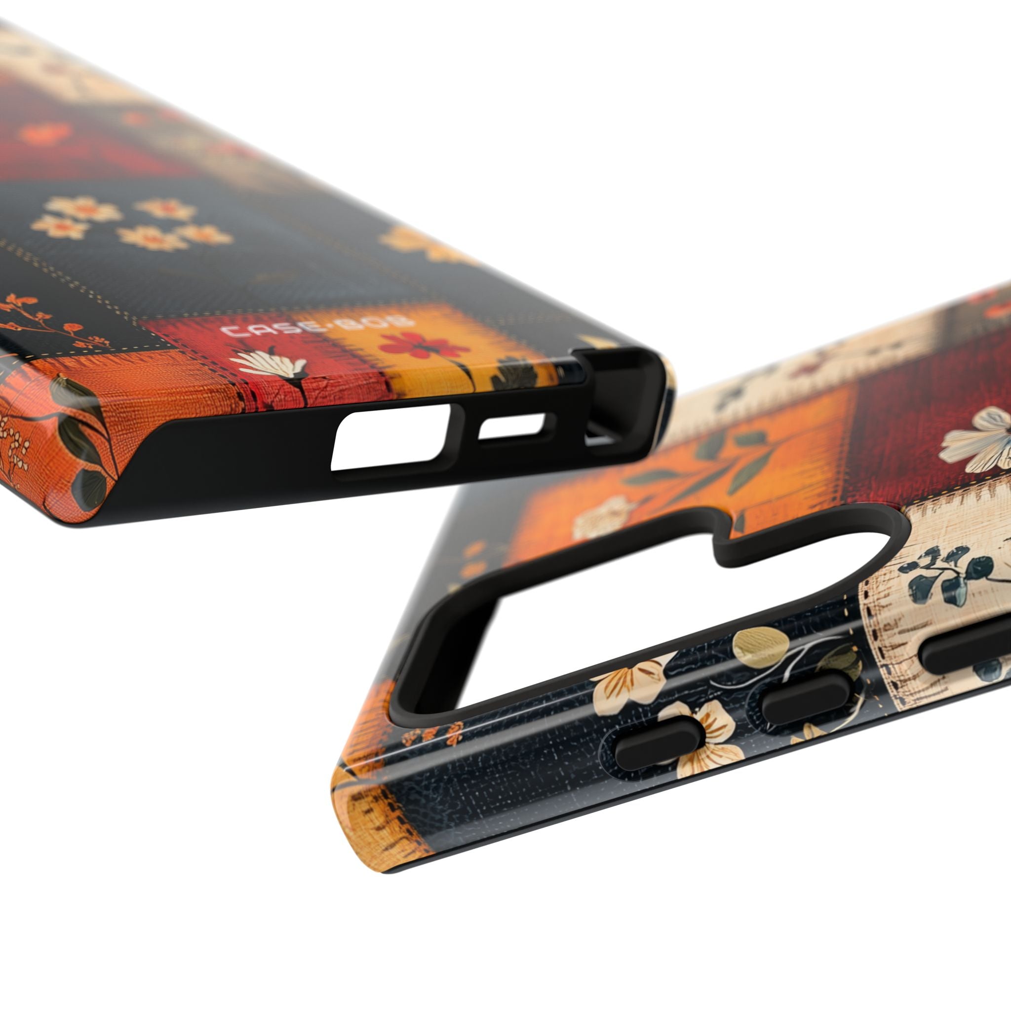 Patchwork Blooms Samsung S24 Ultra Case - Tough