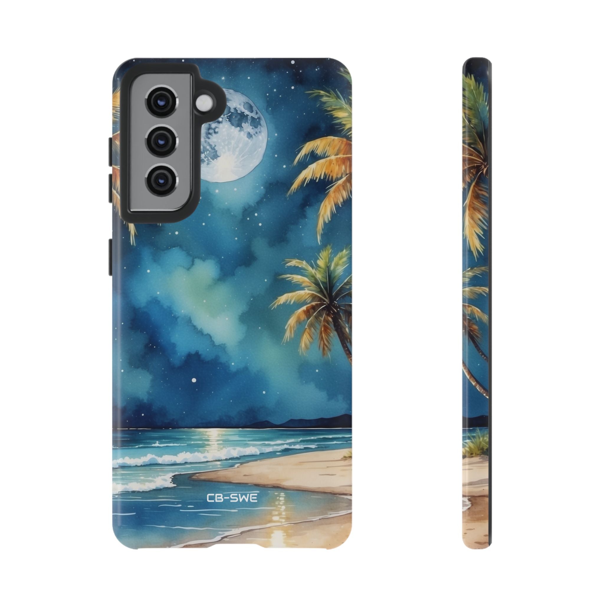 Moonlight Kisses Waves - Samsung Case