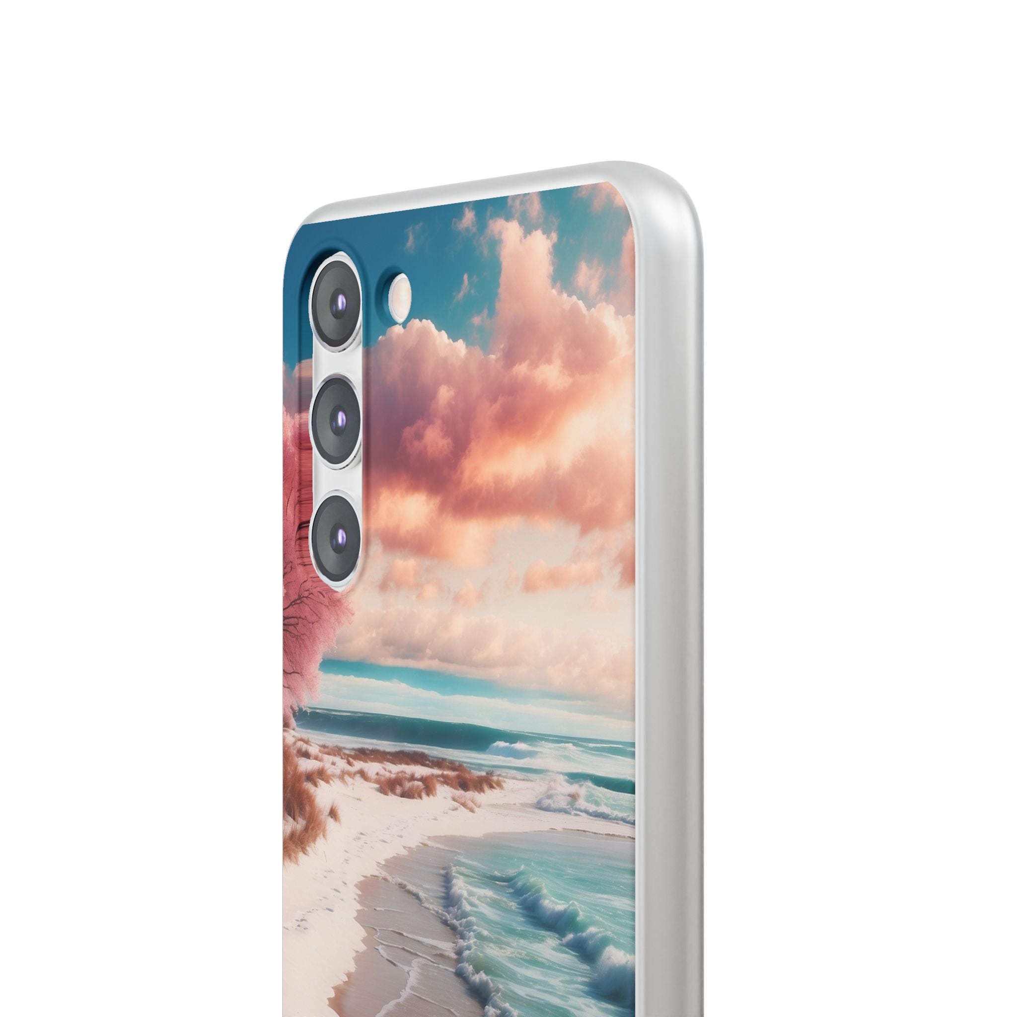 Pink Tree Breeze Samsung S23 Plus Case - Soft