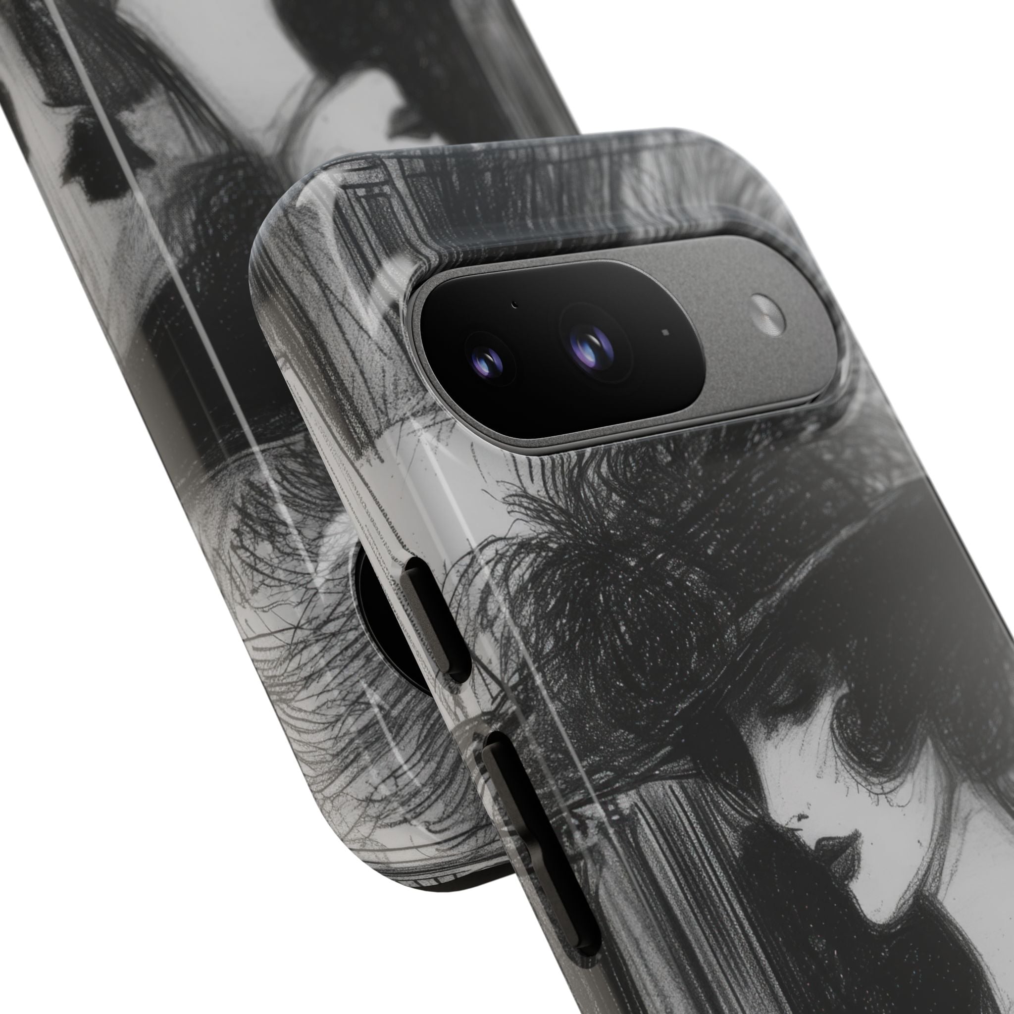 Vintage Feather Elegance Google Pixel 9 - Tough