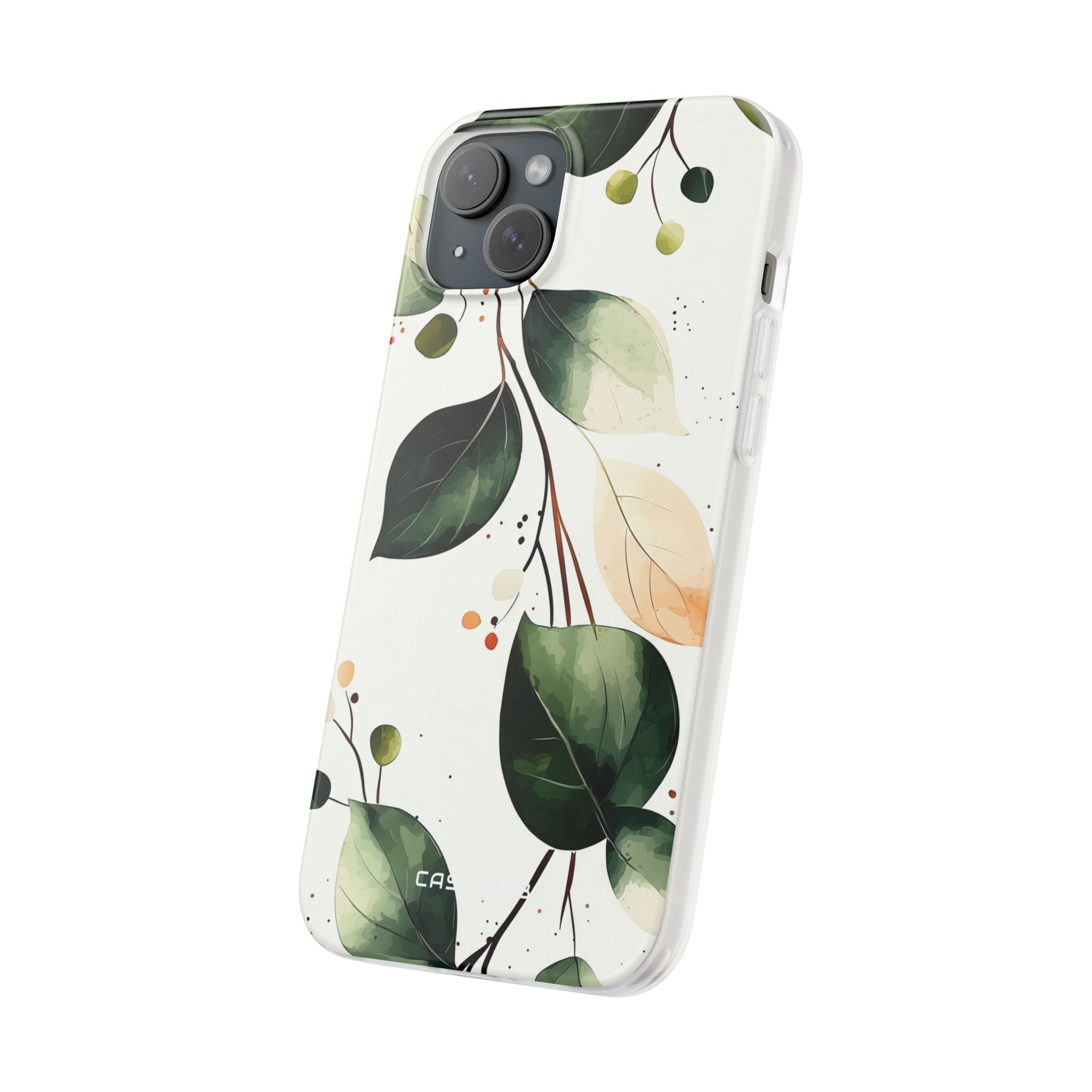 Greenberry Branch iPhone 15 Plus Case - Soft