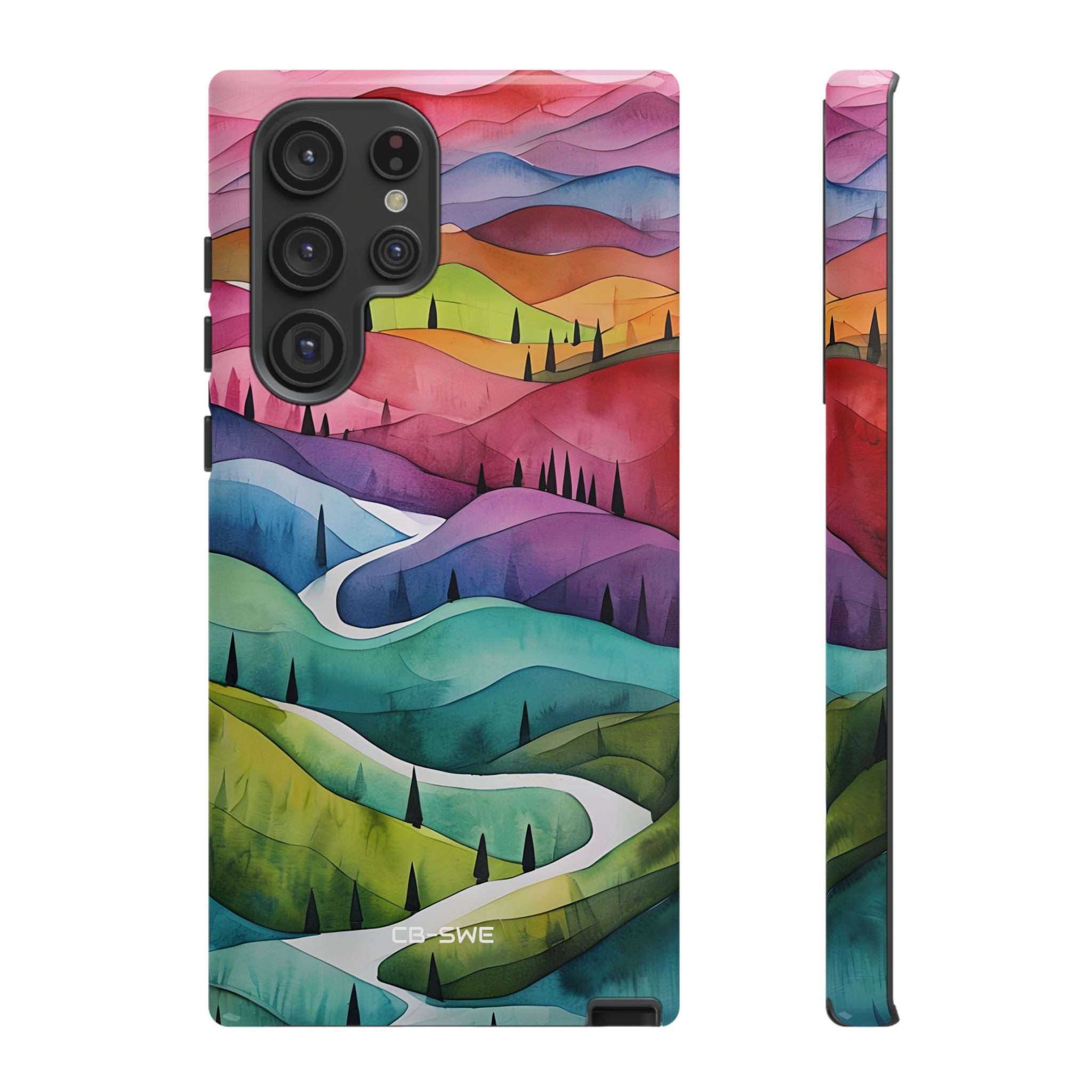 Whimsical Colorful Valleys - Samsung Case
