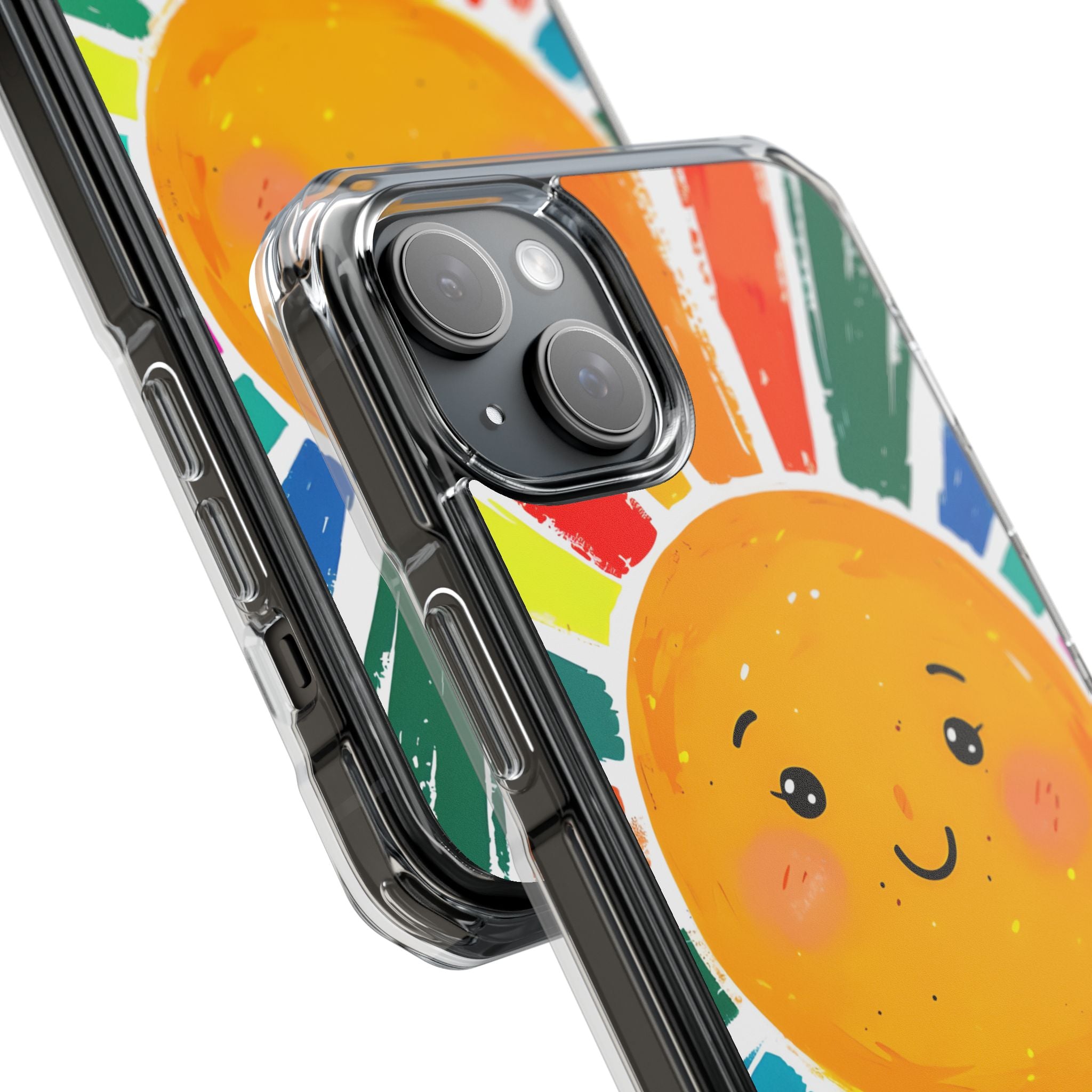 Radiant Smiling Sun iPhone Case - Impact