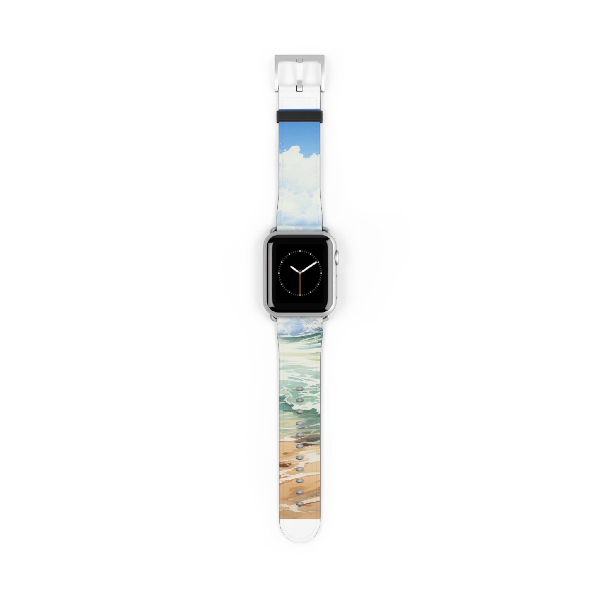 Foaming Blue Waves - Watch Band