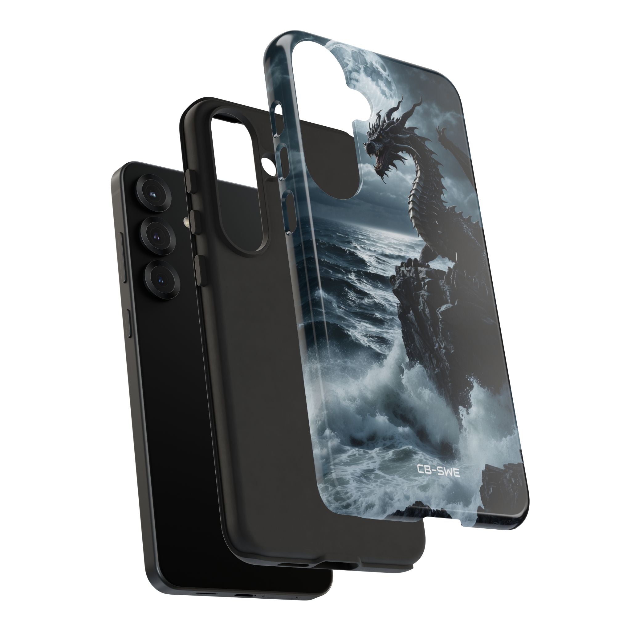 Dragon Roars Against Sea - Samsung Case